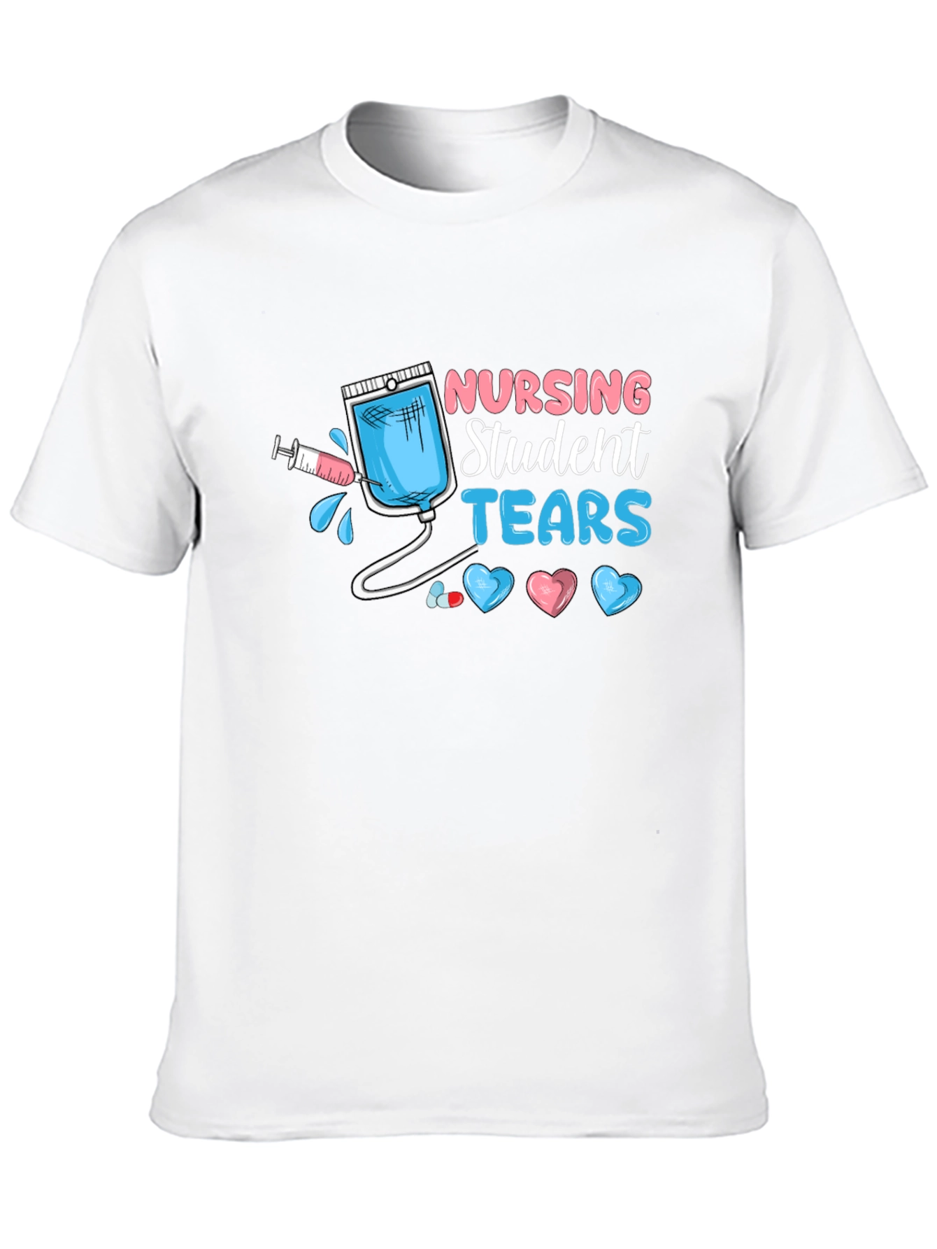 Nursing Student Tears Graphic T-Shirt