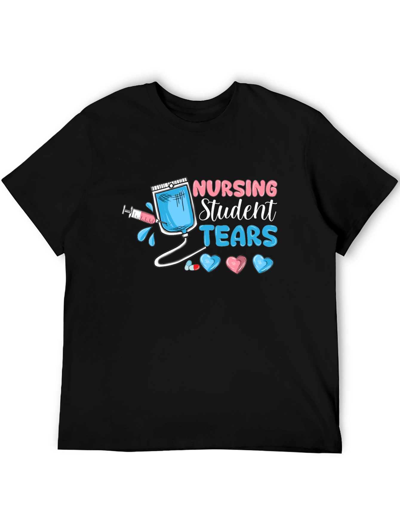 Nursing Student Tears Graphic T-Shirt
