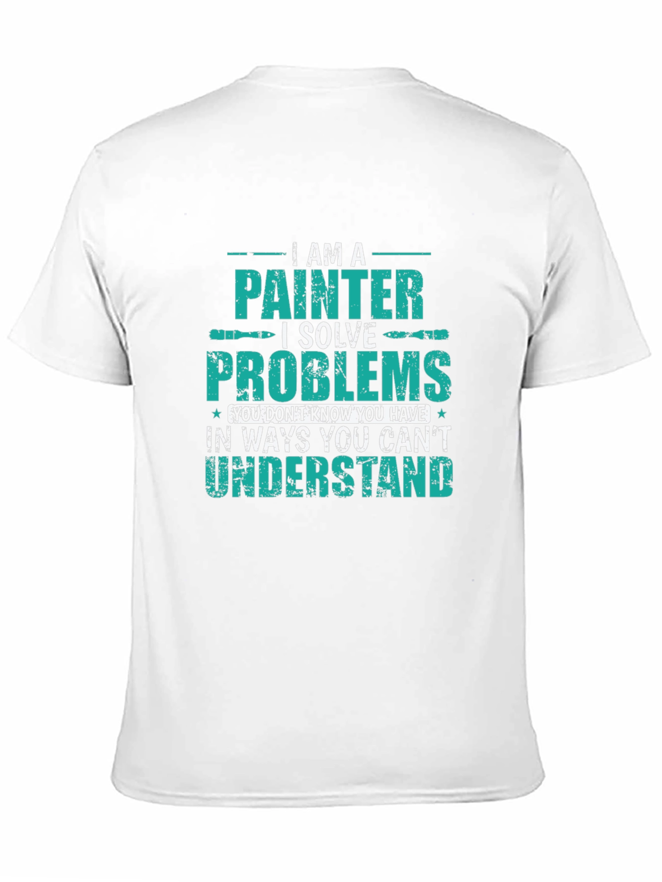 Painter Problem Solver Graphic T-Shirt