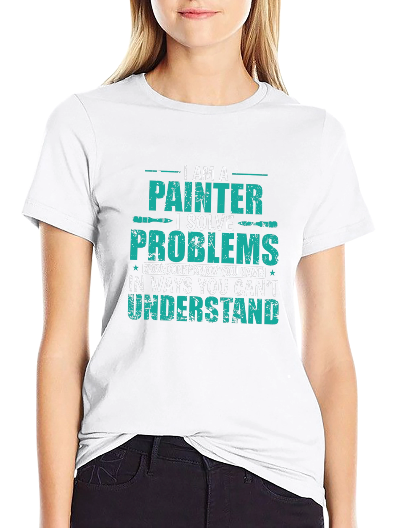 Painter Problem Solver Graphic T-Shirt