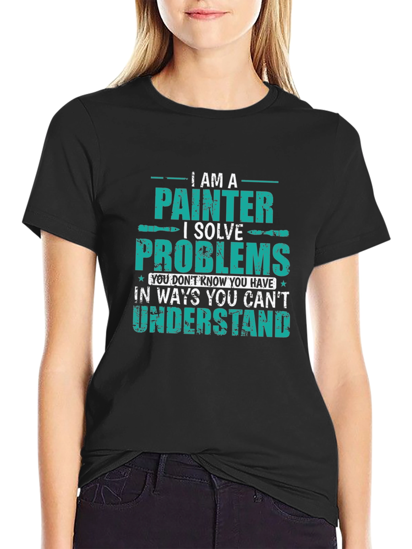 Painter Problem Solver Graphic T-Shirt