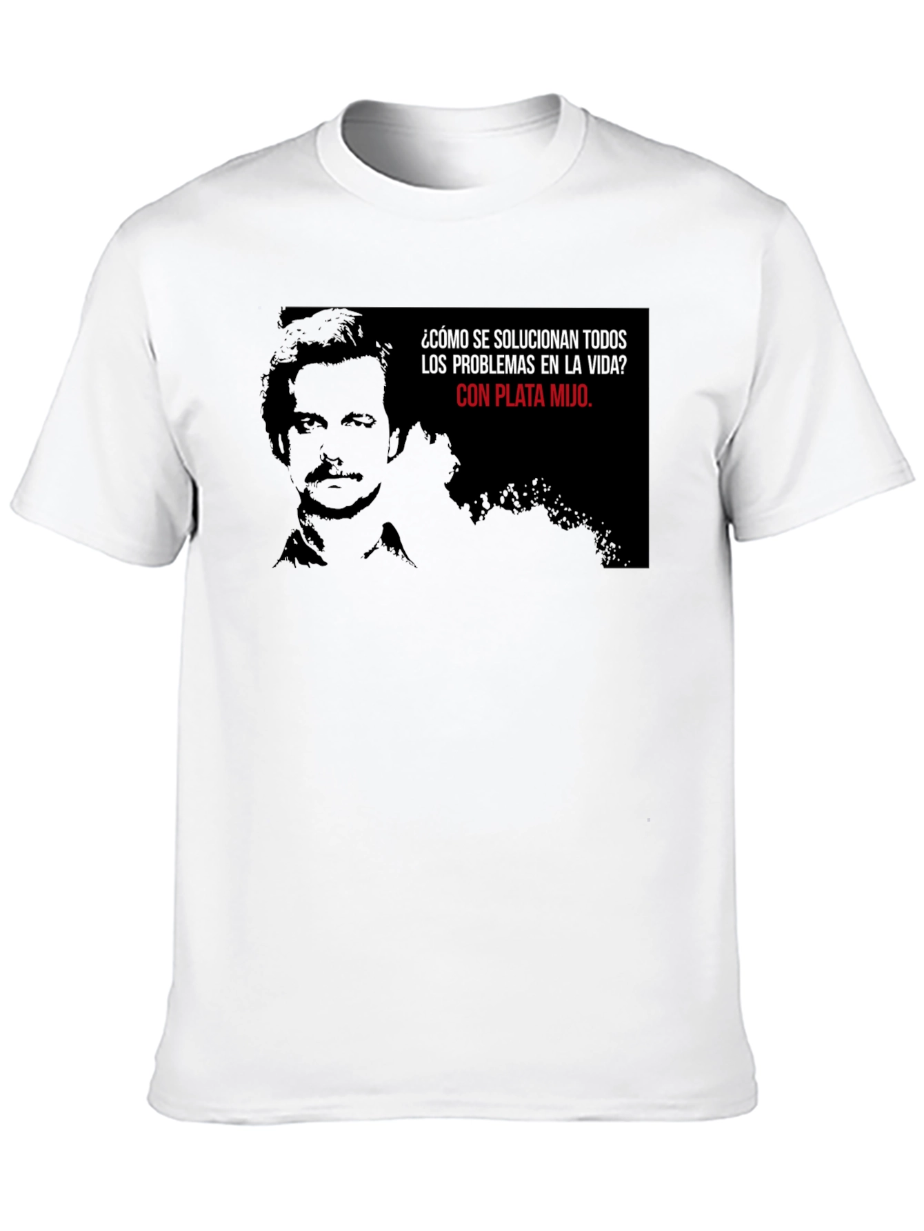 Pablo Escobar Plata Mijo T-Shirt - Black Cotton Blend