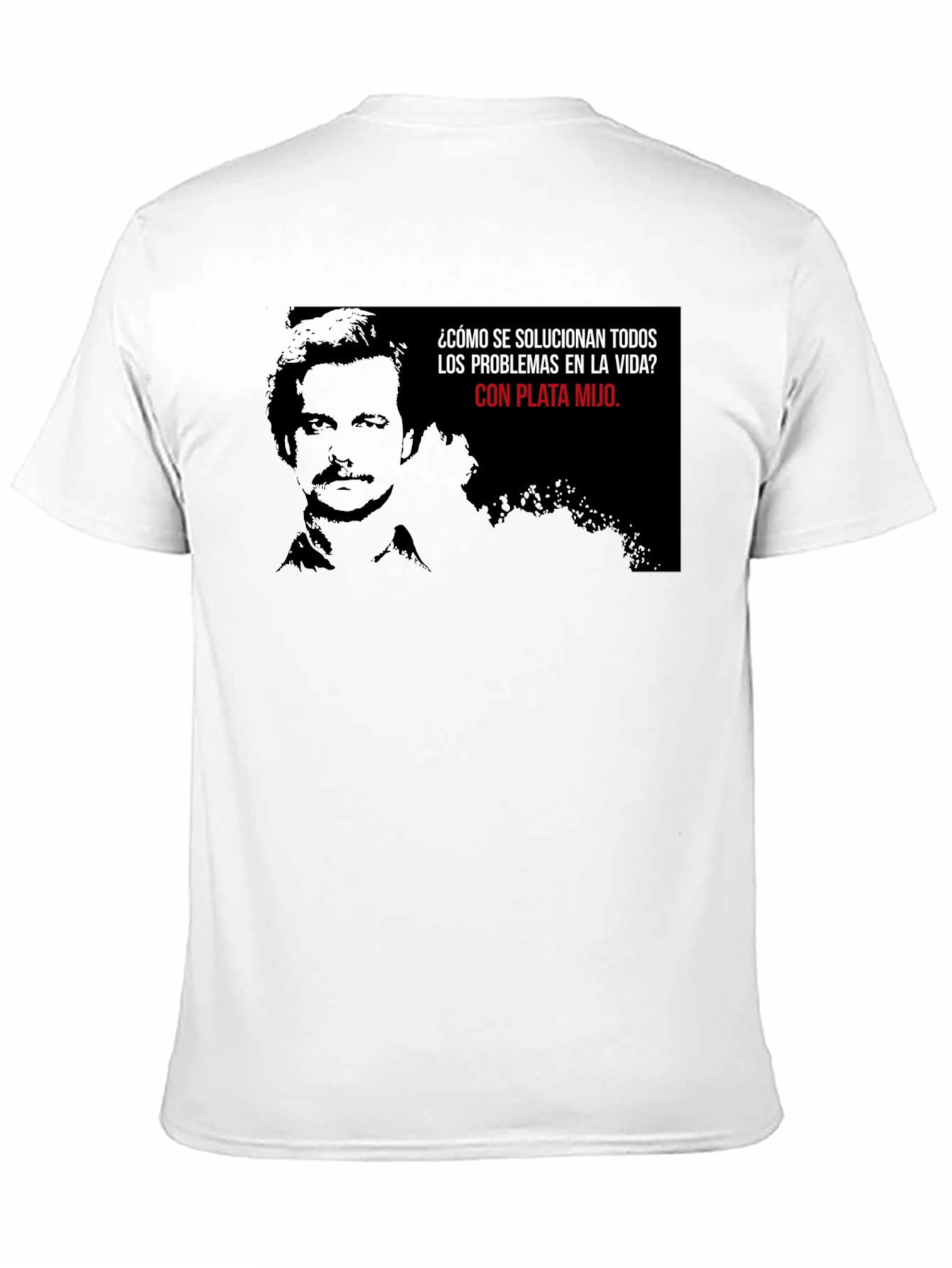 Pablo Escobar Plata Mijo T-Shirt - Black Cotton Blend