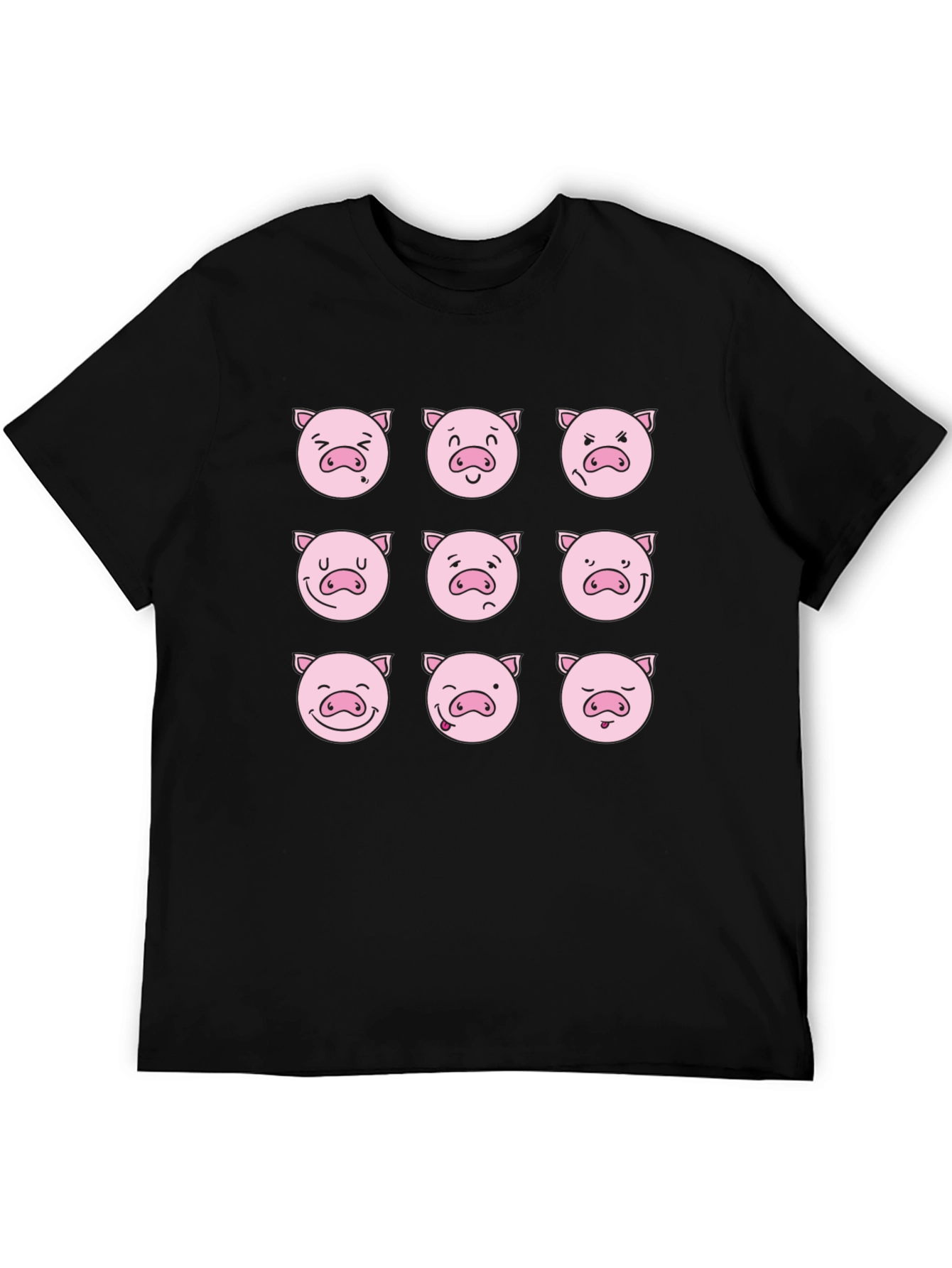Pig Emoji Graphic Tee
