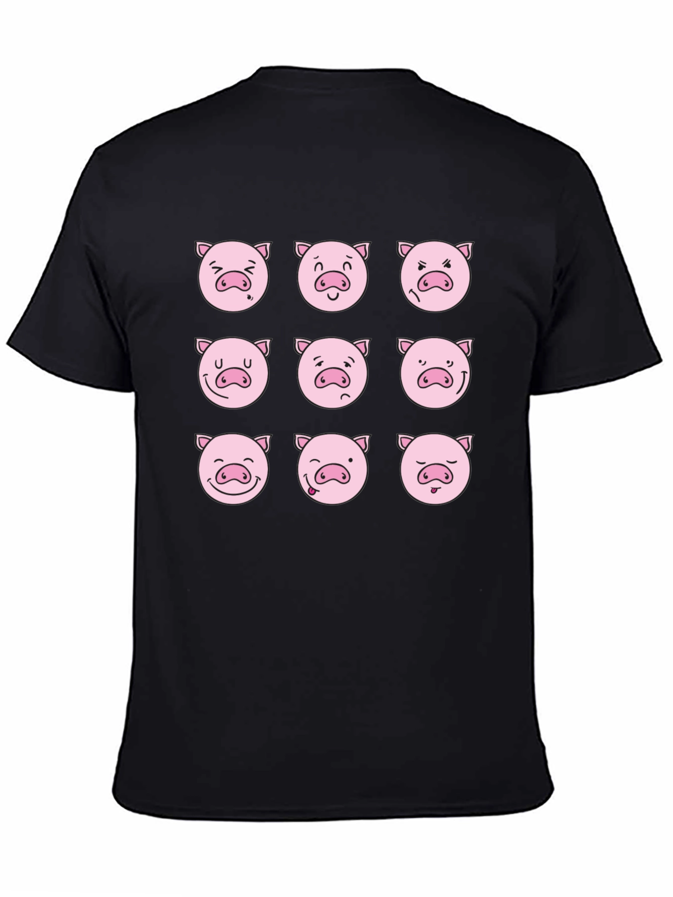 Pig Emoji Graphic Tee