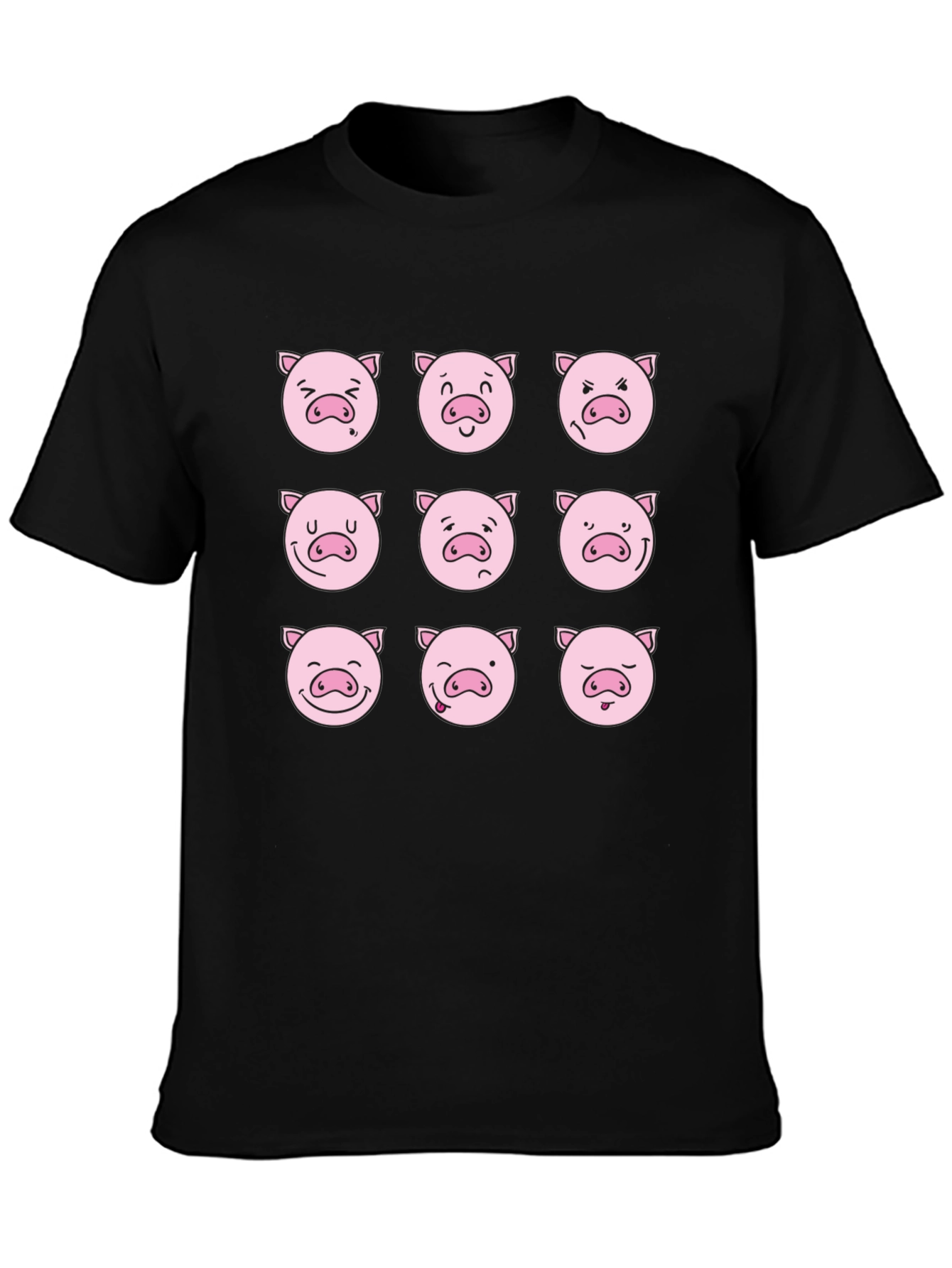 Pig Emoji Graphic Tee