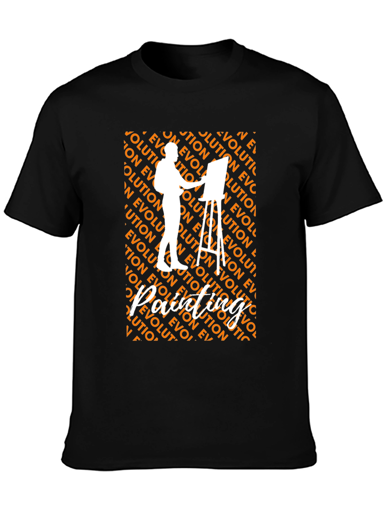 Evolution of Painting Artist Graphic Tee
