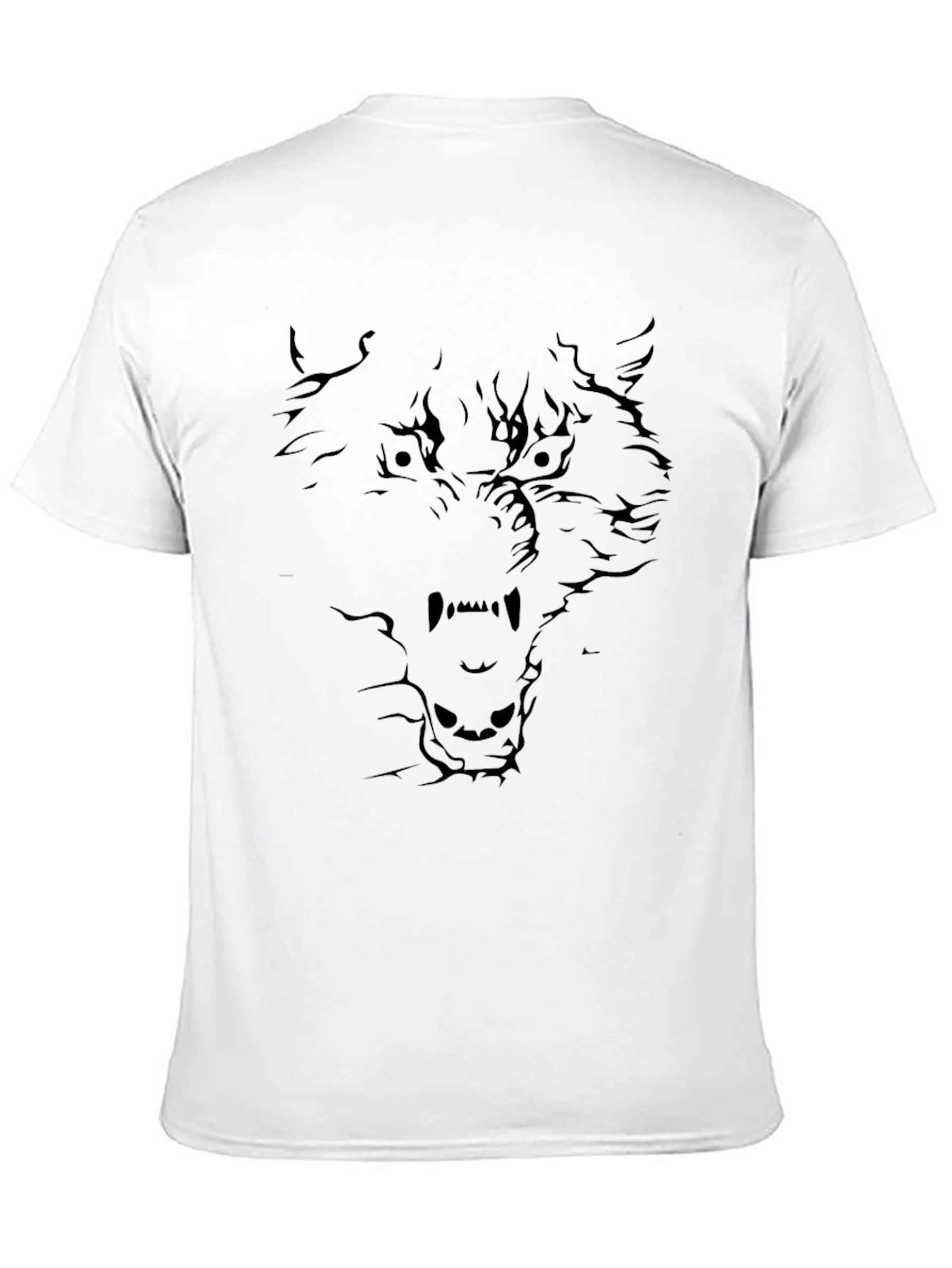 Black Wolf Graphic T-Shirt
