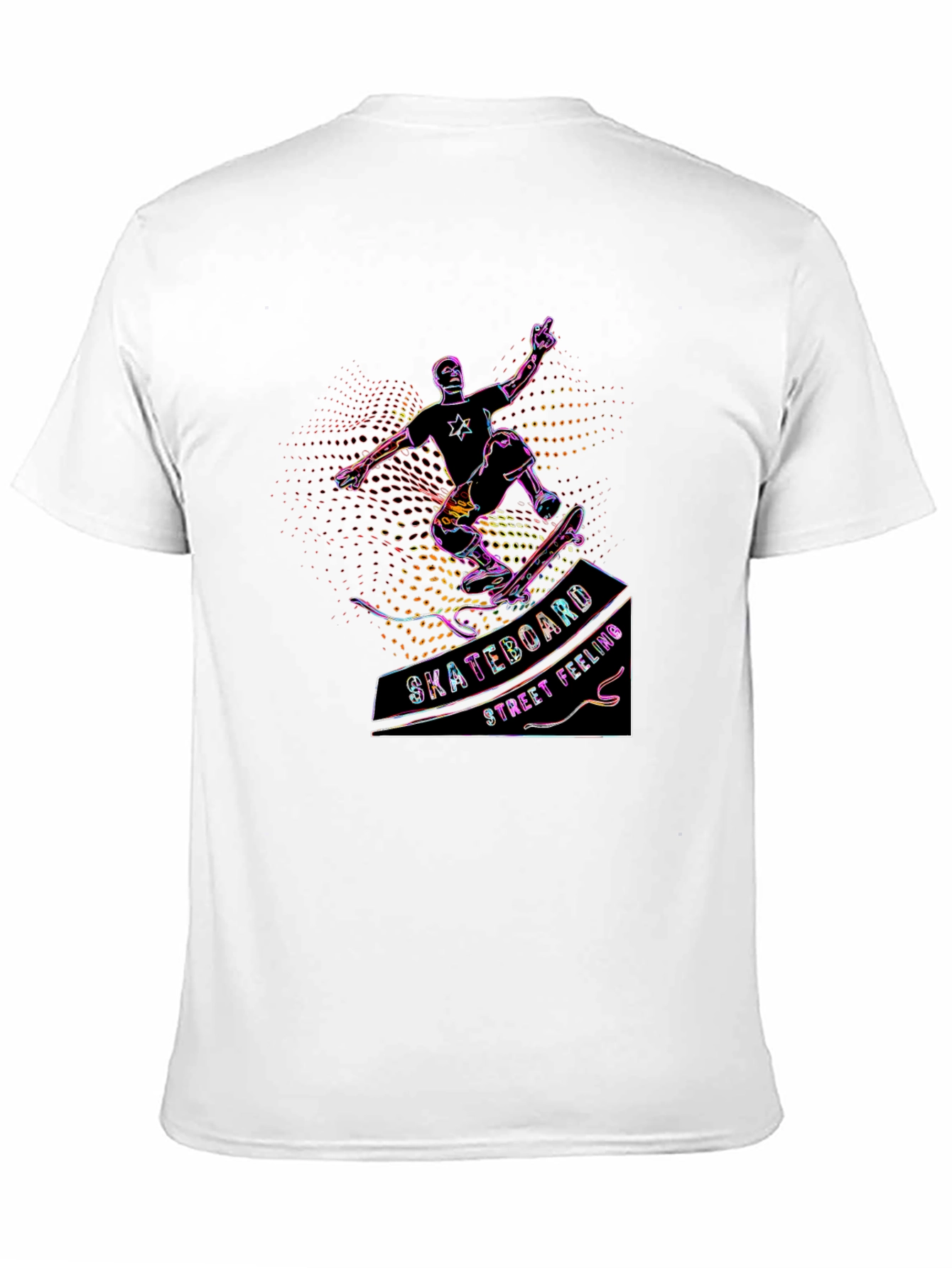 Skateboard Street Feeling Graphic Tee