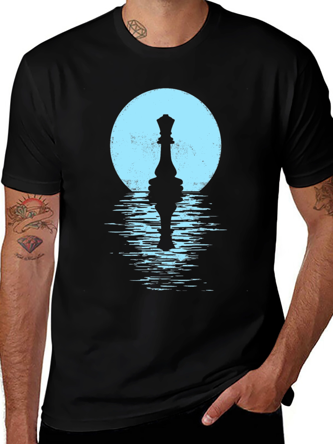 Chess Queen Reflective T-Shirt