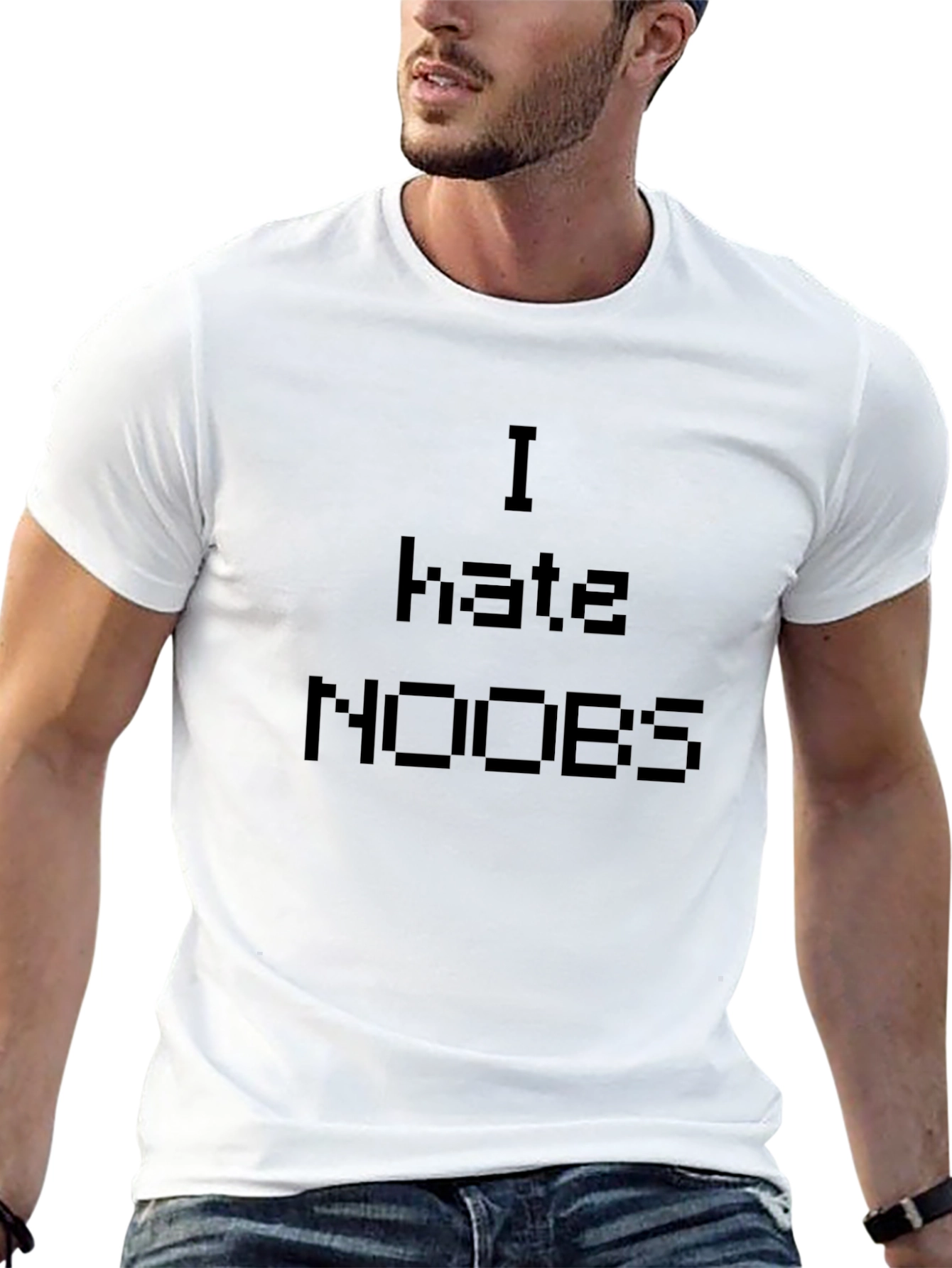 I Hate Noobs T-Shirt - Gamer Tee