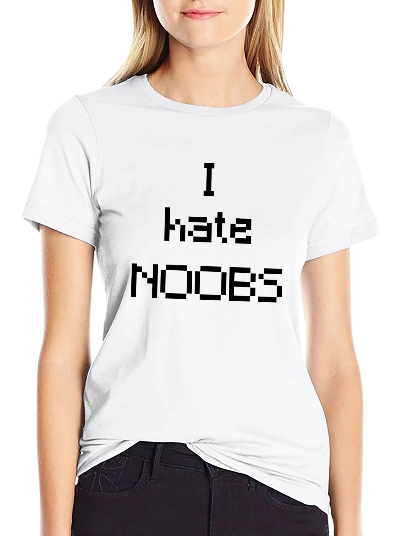I Hate Noobs T-Shirt - Gamer Tee