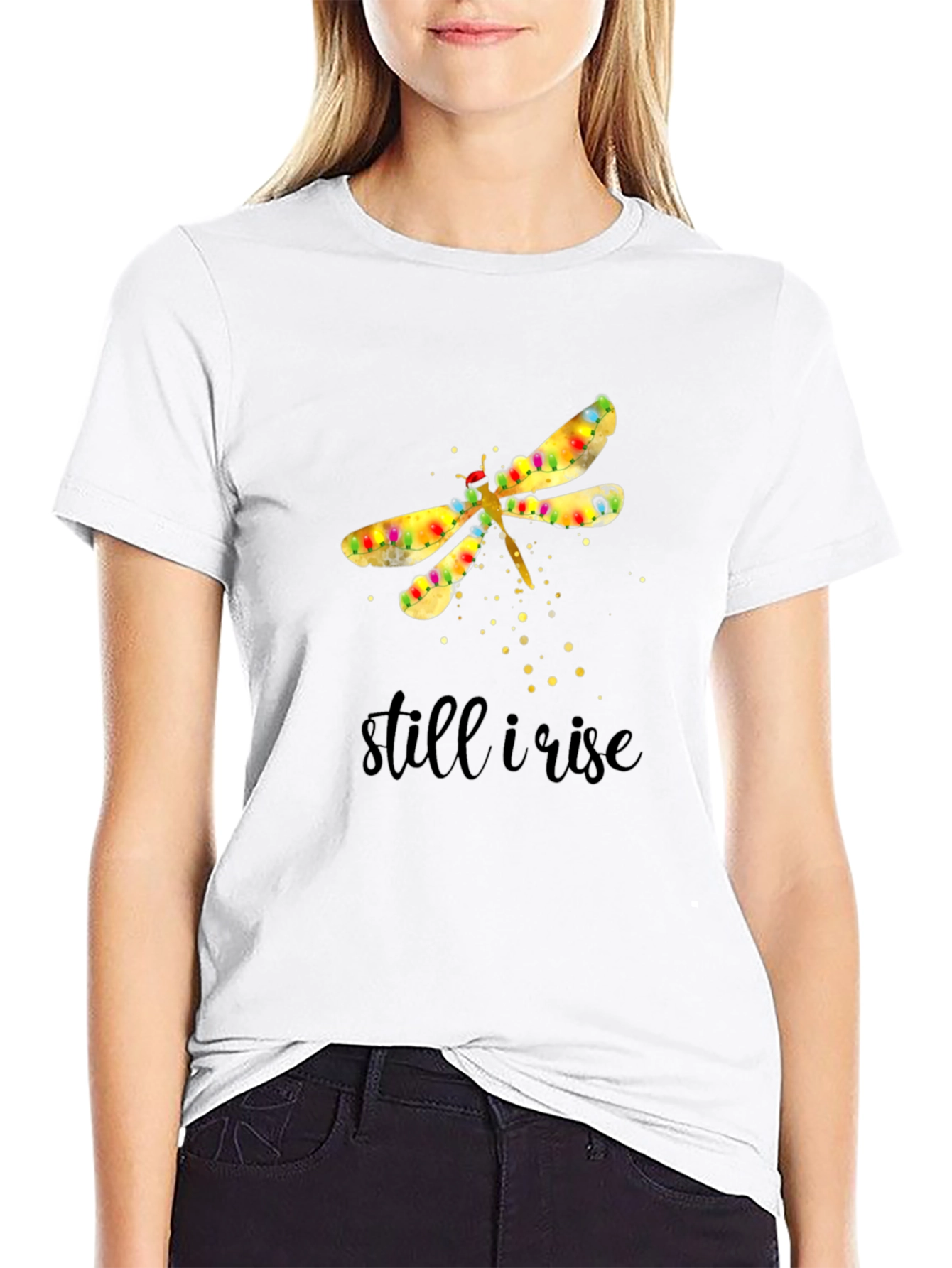 Still I Rise Dragonfly Graphic T-Shirt