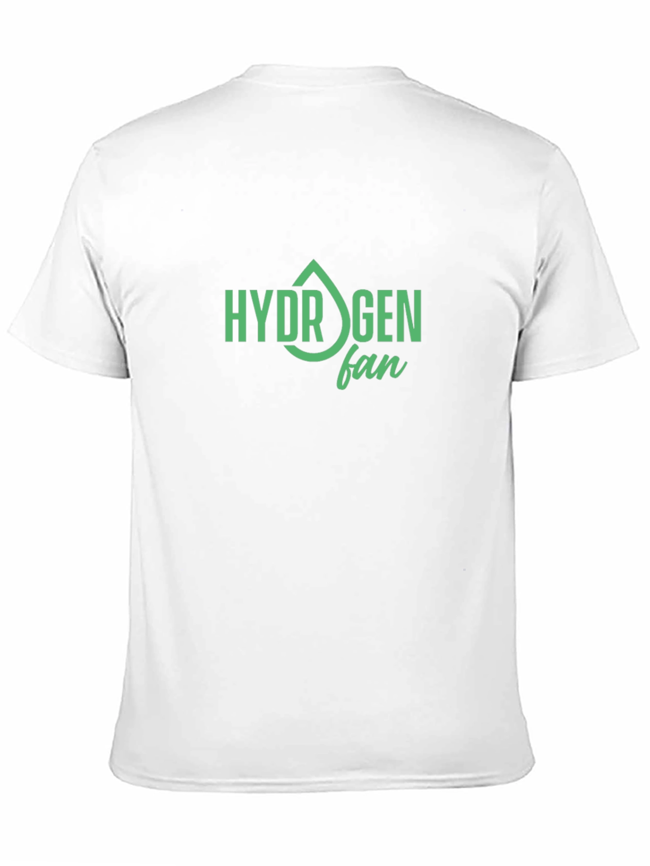 Hydrogen Fan Graphic Tee - Black Cotton T-Shirt