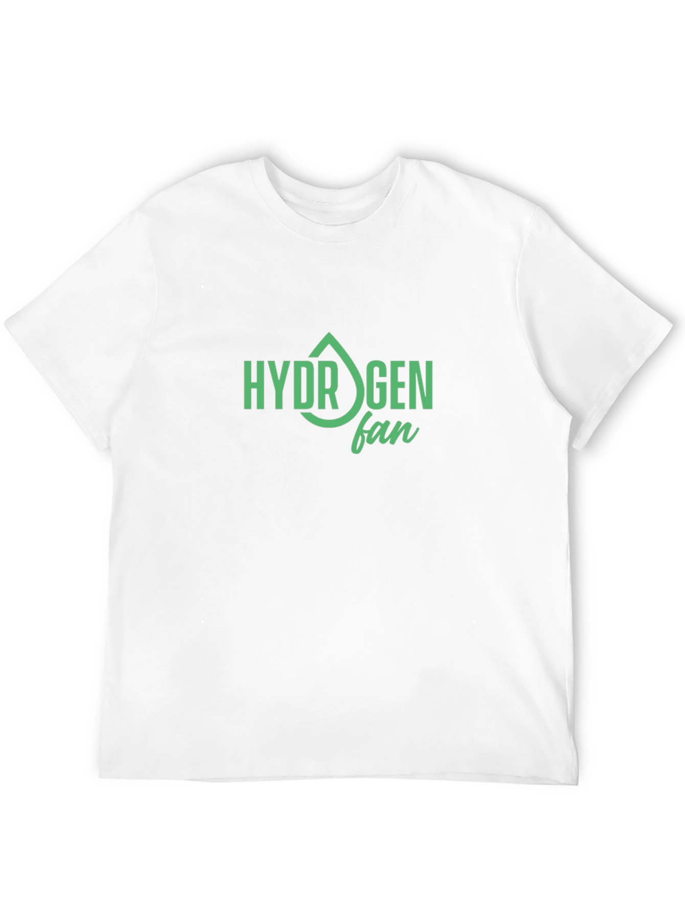 Hydrogen Fan Graphic Tee - Black Cotton T-Shirt