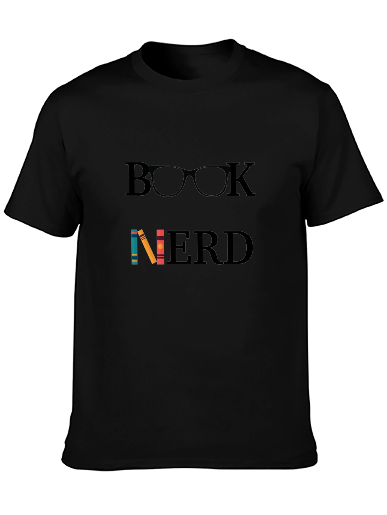 Book Nerd Graphic T-Shirt