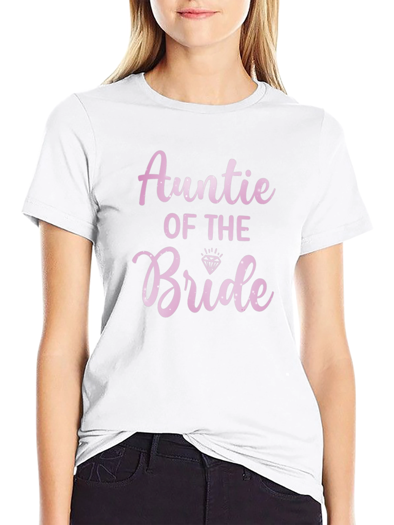 Auntie of The Bride T-Shirt - Wedding Party Tee