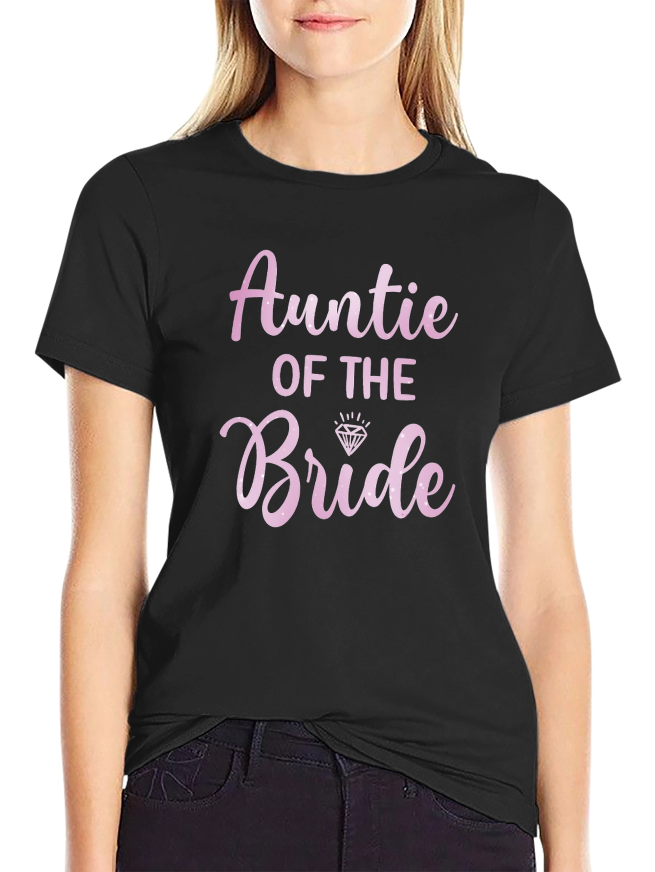 Auntie of The Bride T-Shirt - Wedding Party Tee