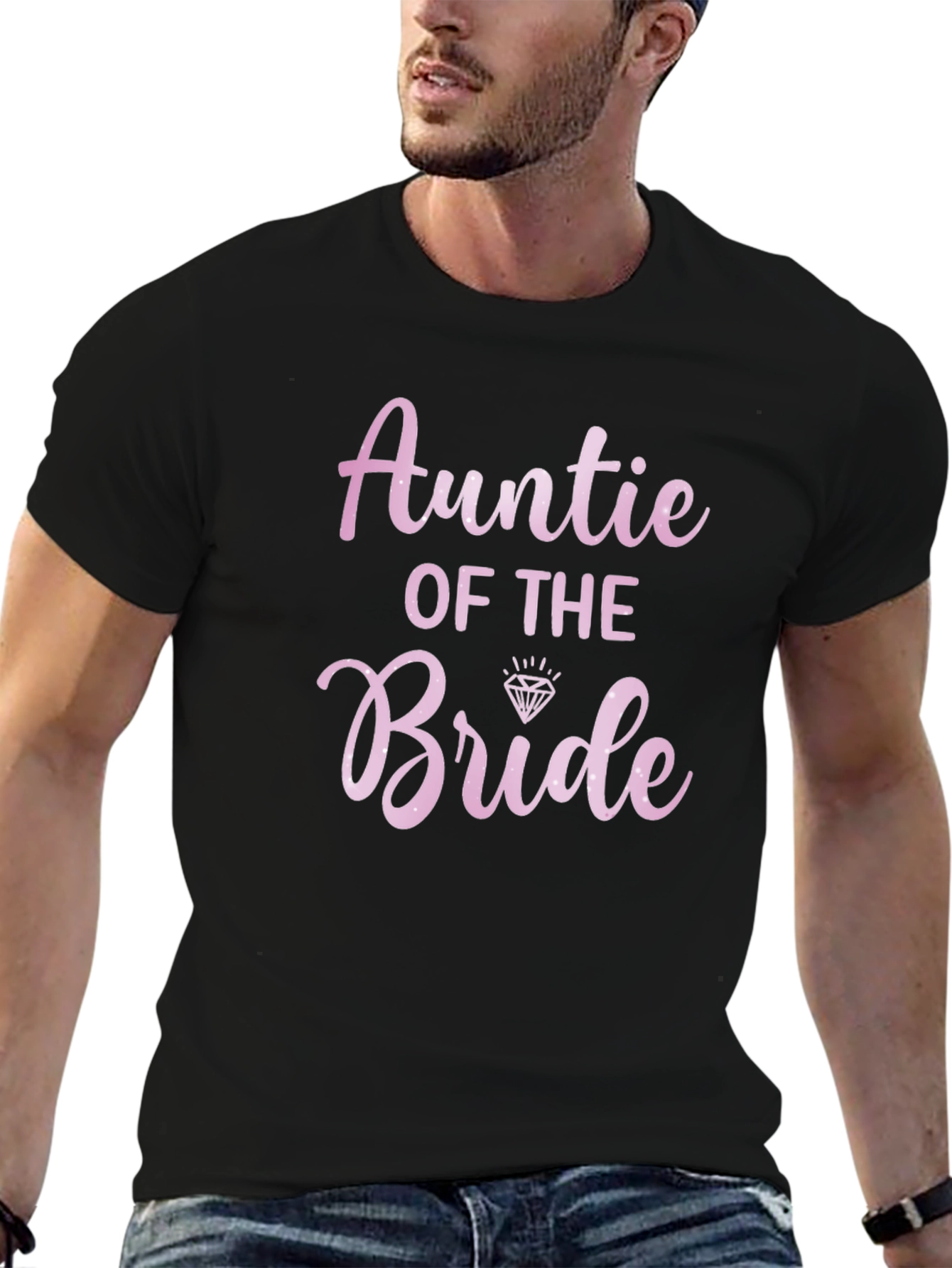 Auntie of The Bride T-Shirt - Wedding Party Tee