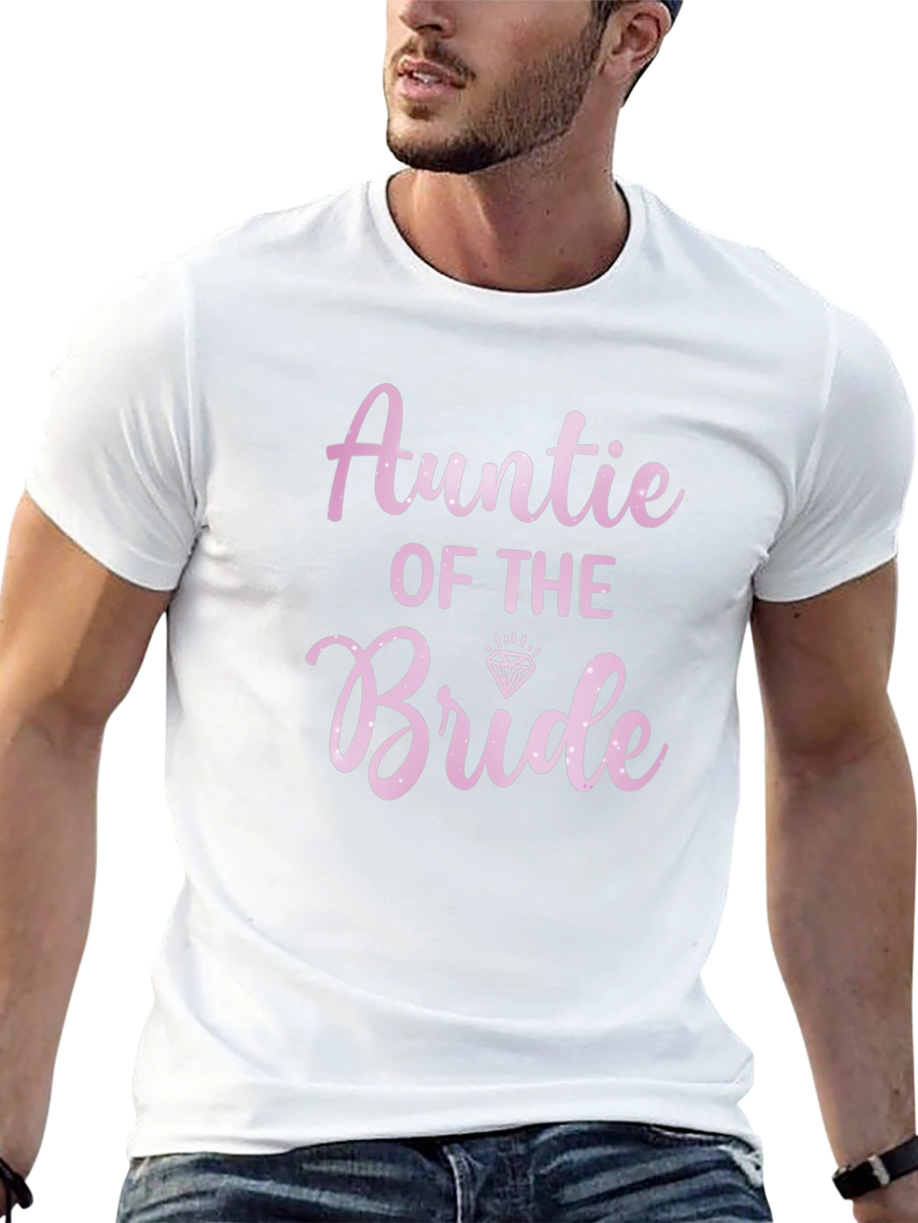 Auntie of The Bride T-Shirt - Wedding Party Tee