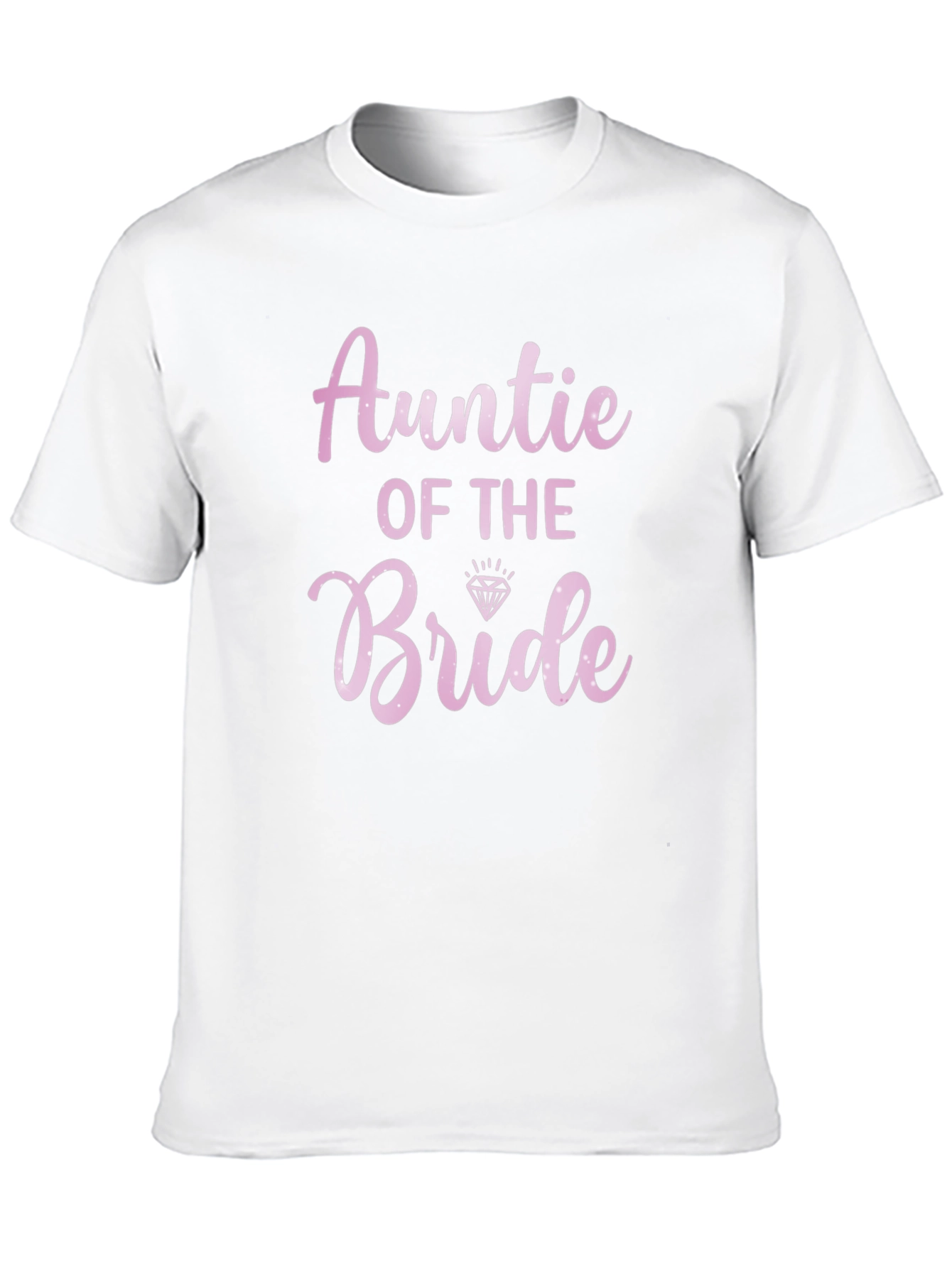 Auntie of The Bride T-Shirt - Wedding Party Tee