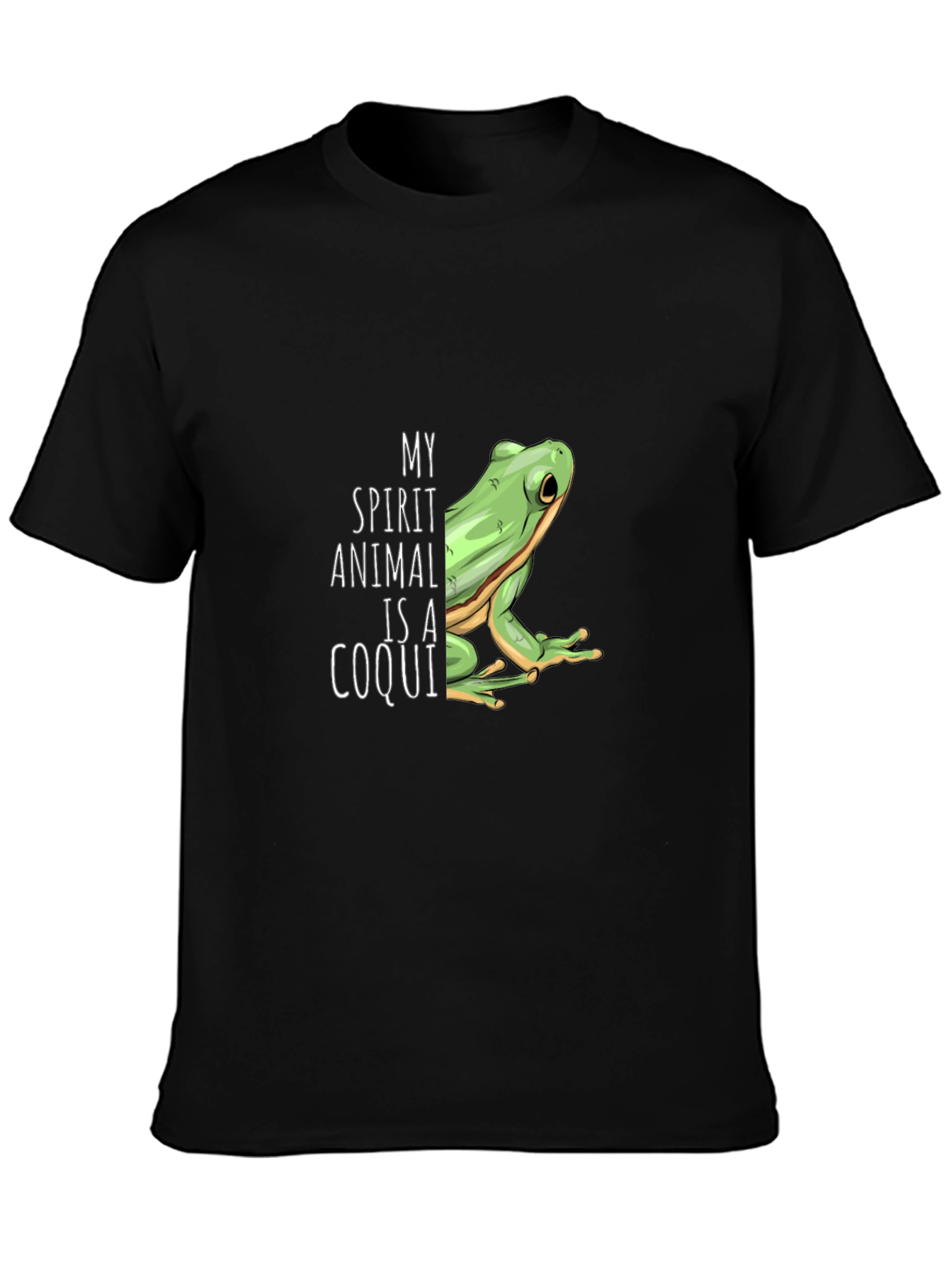 Coqui Spirit Animal T-Shirt - Tropical Frog Tee