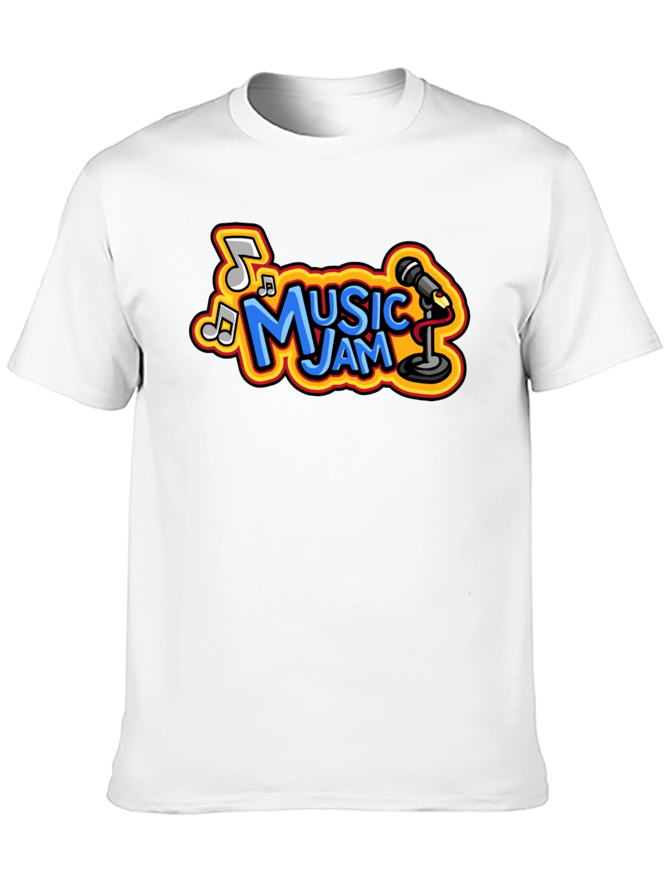Music Jam T-Shirt - Cool Cartoon Design