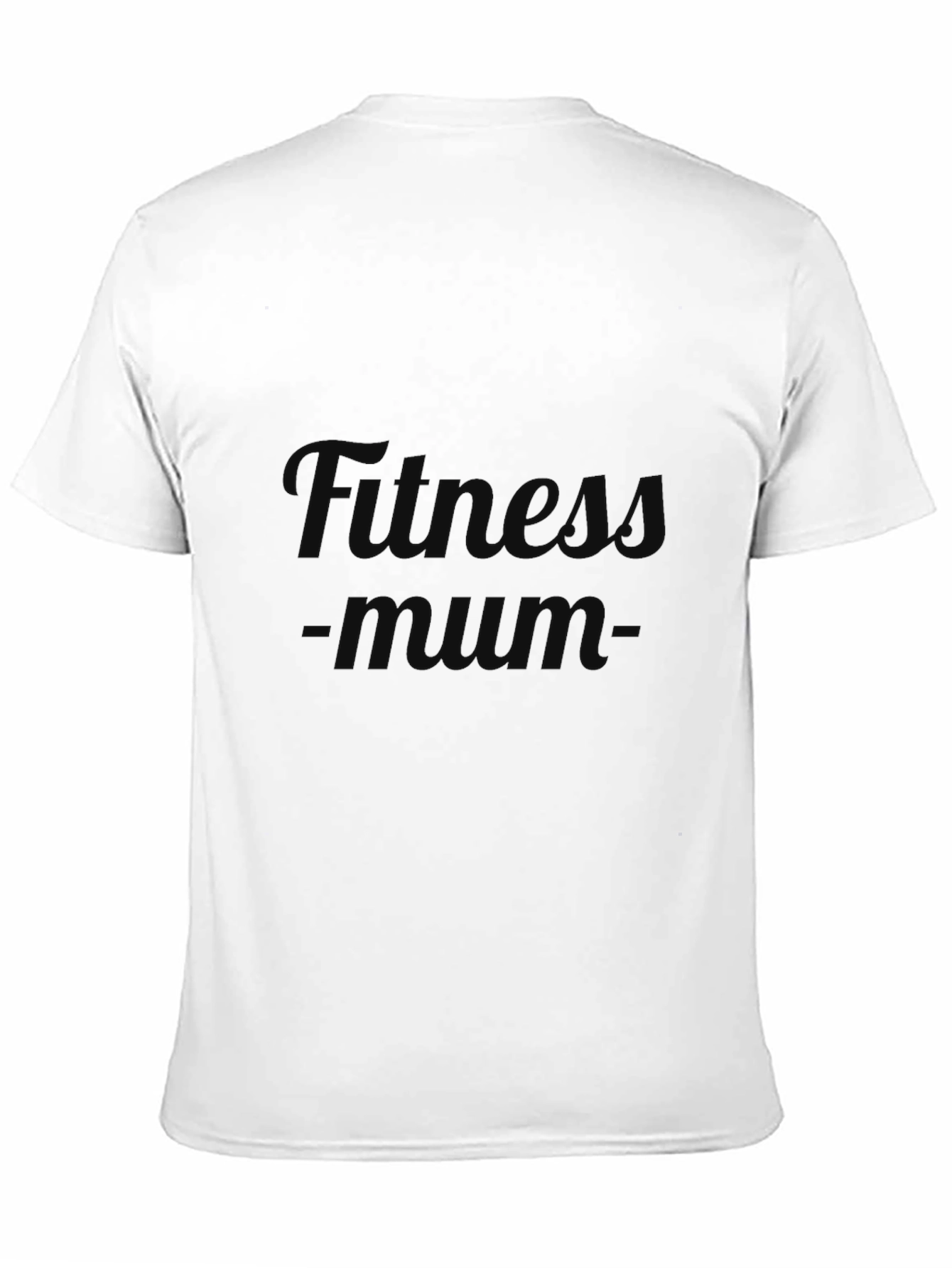 Fitness Mum Black T-Shirt