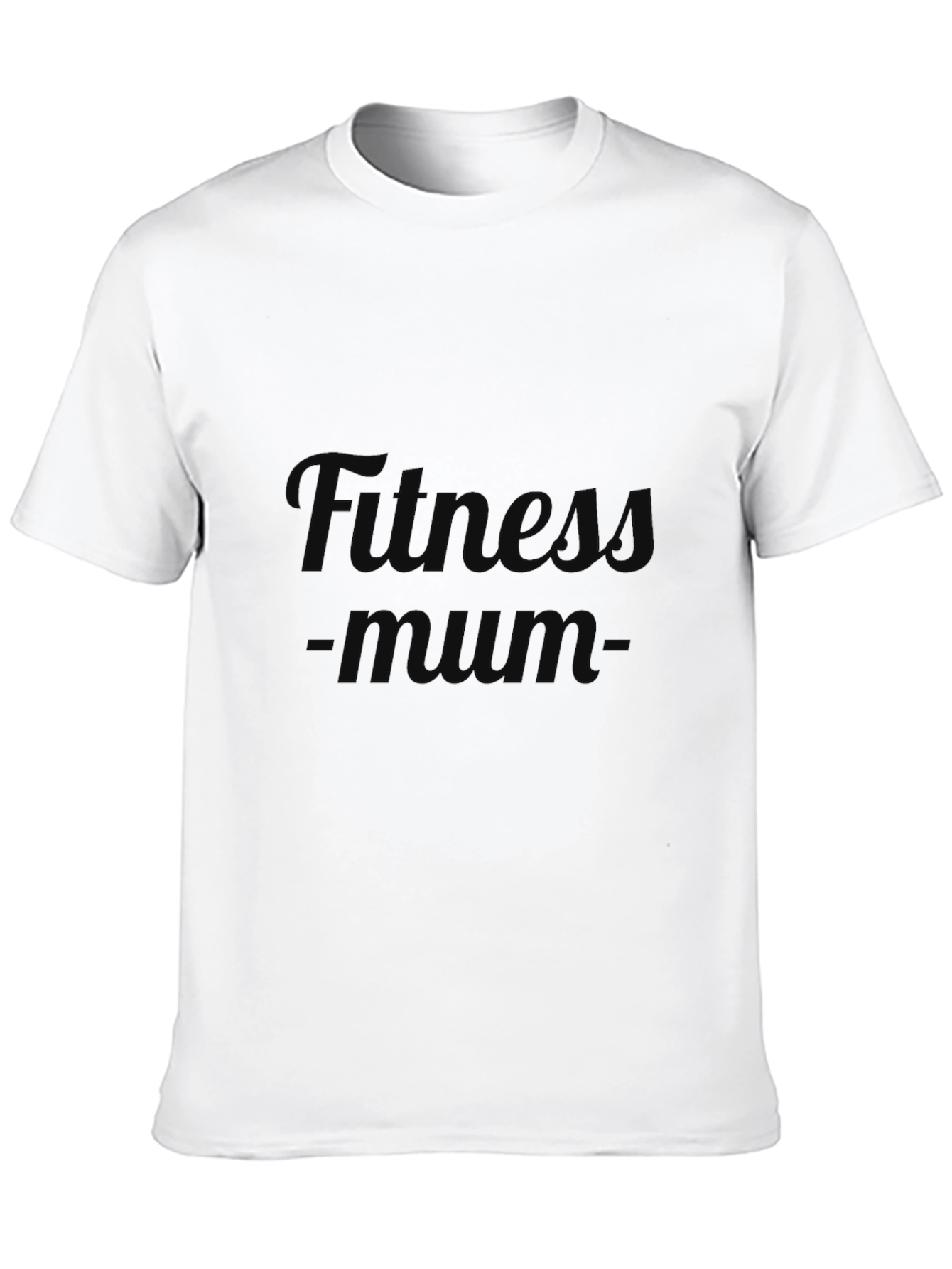 Fitness Mum Black T-Shirt