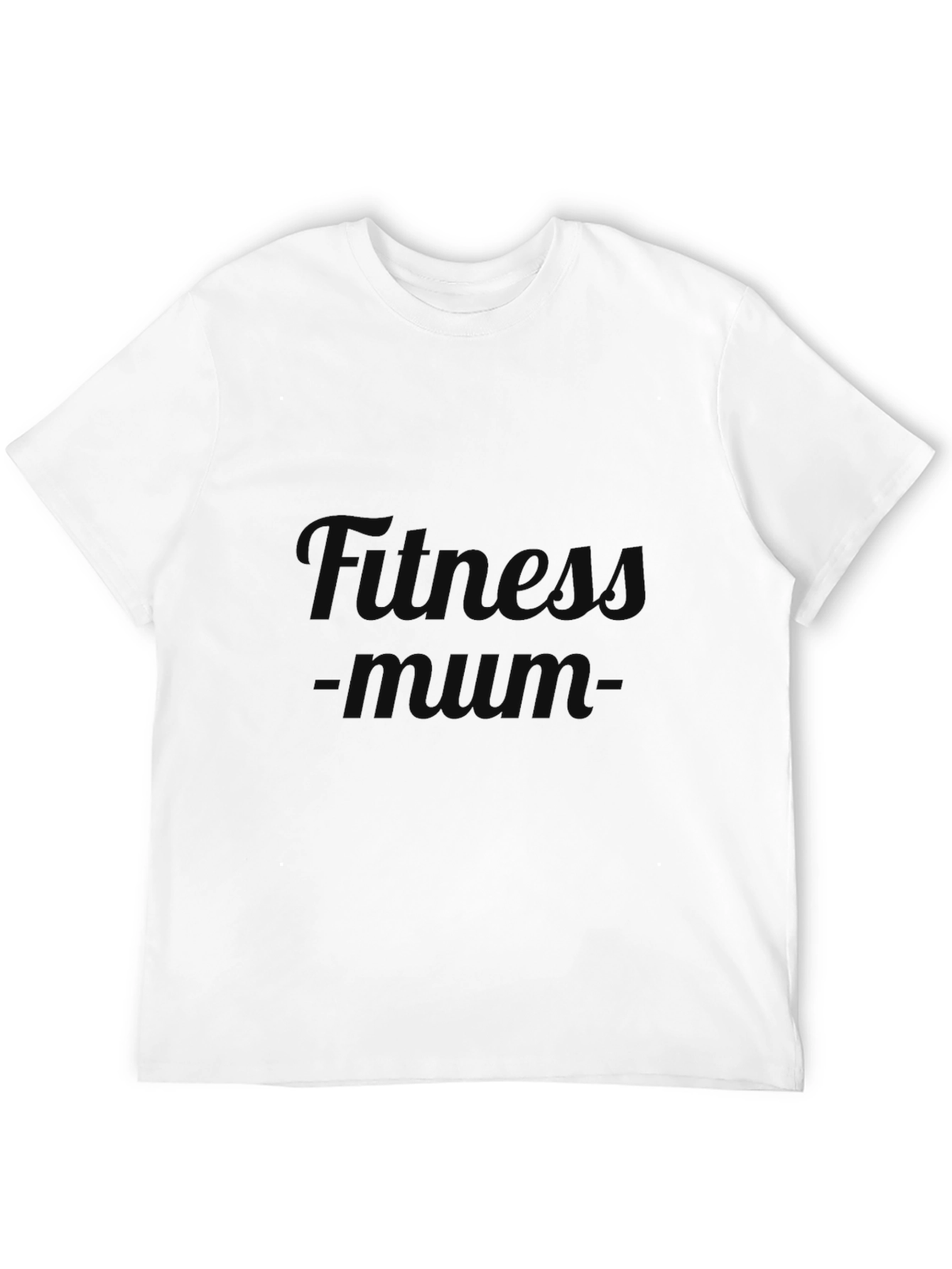 Fitness Mum Black T-Shirt