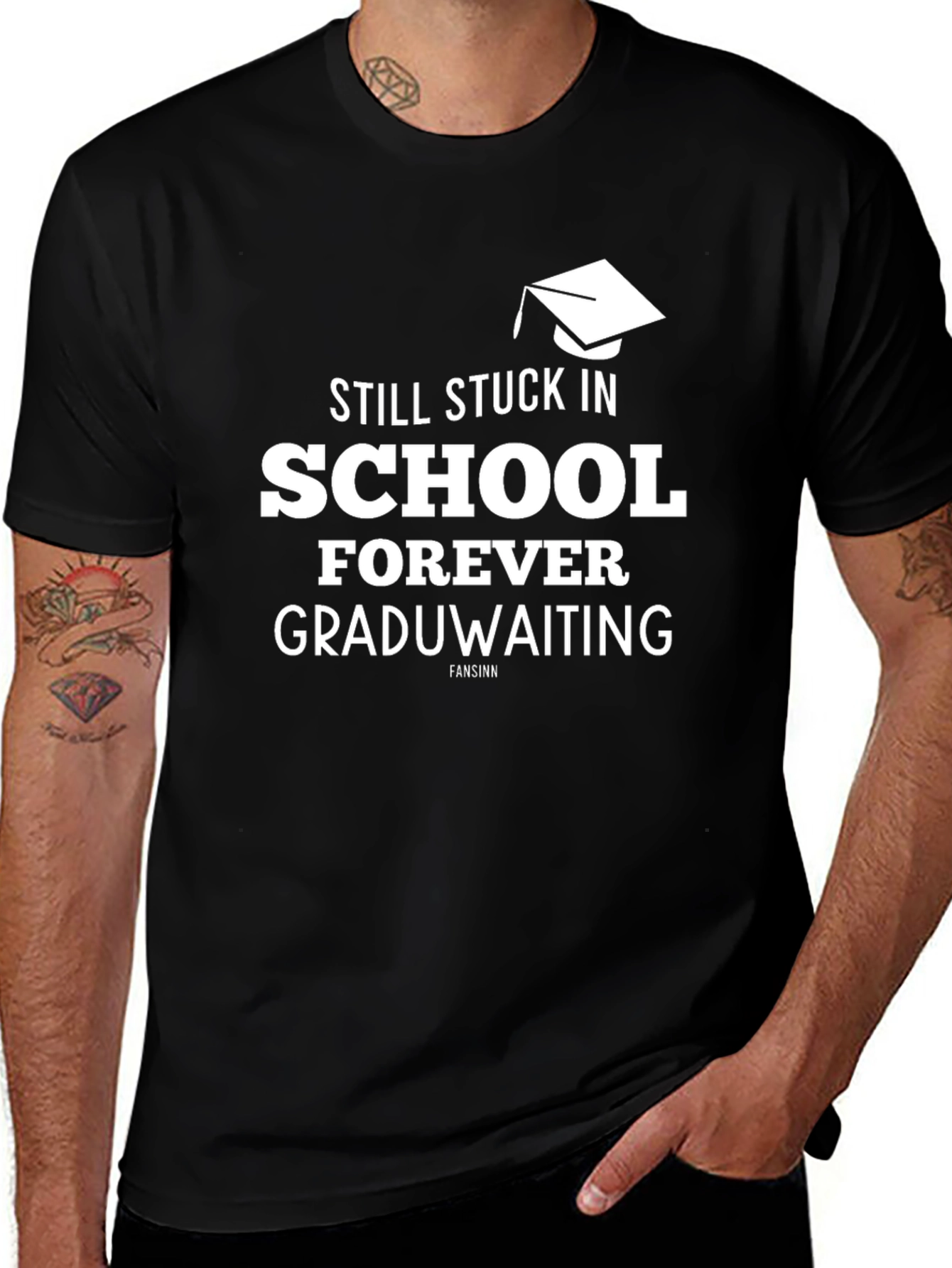 Stuck In School Forever Graduating T-Shirt