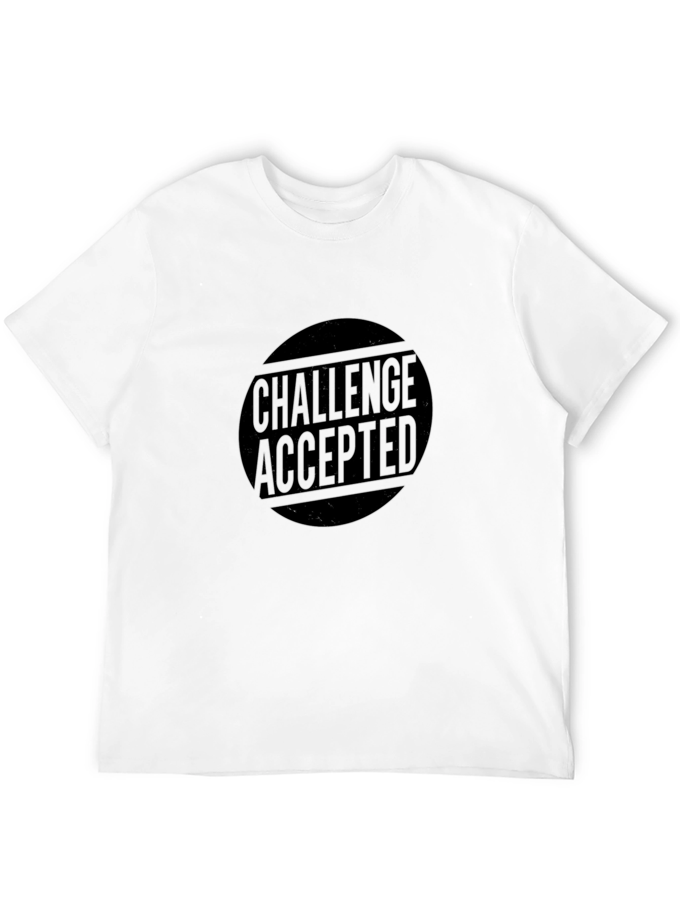 Challenge Accepted Black T-Shirt
