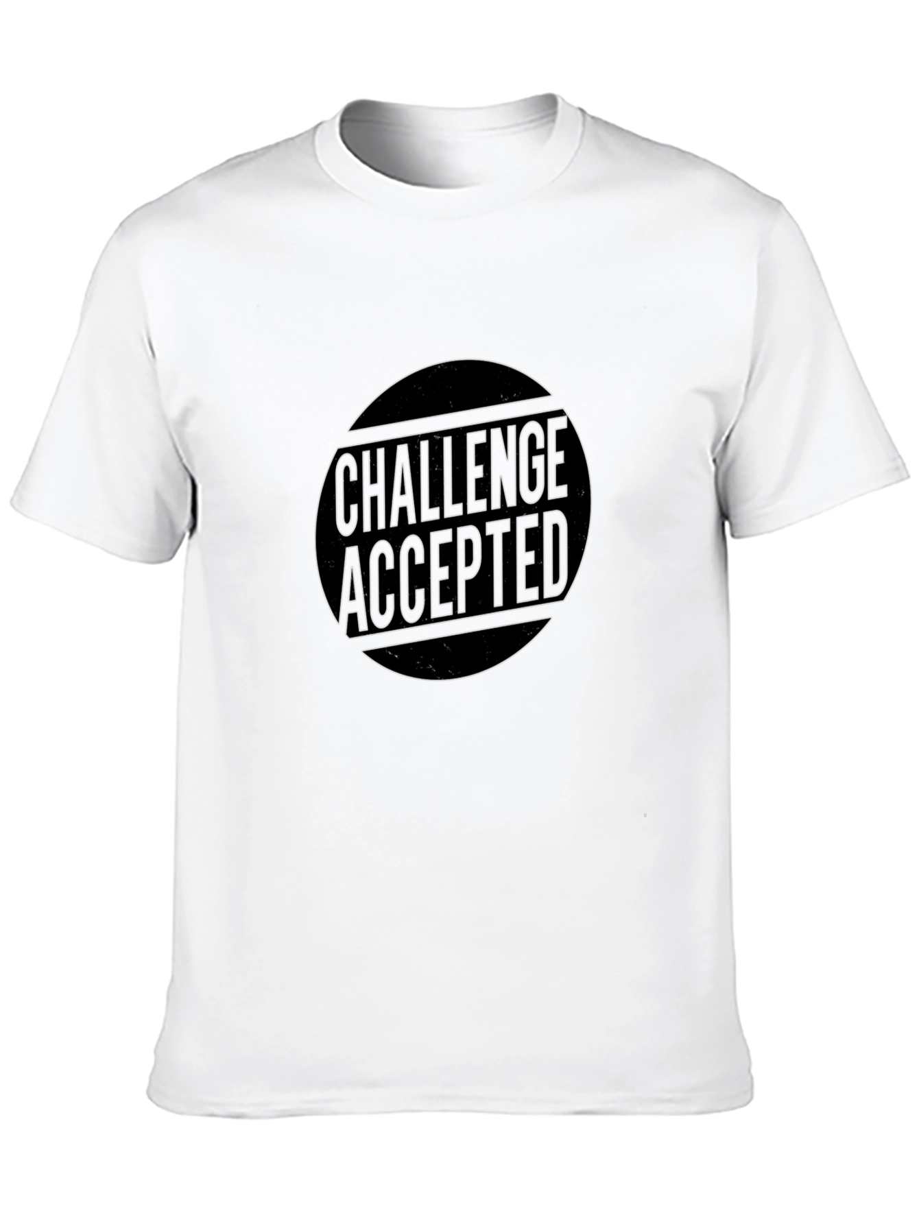 Challenge Accepted Black T-Shirt