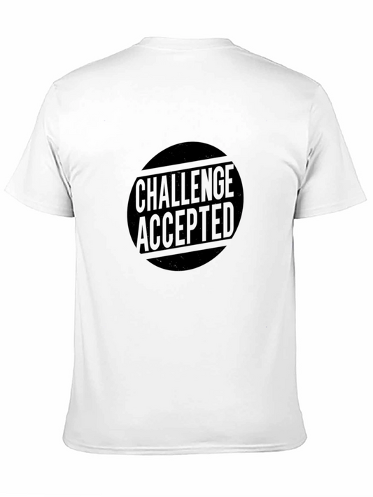 Challenge Accepted Black T-Shirt