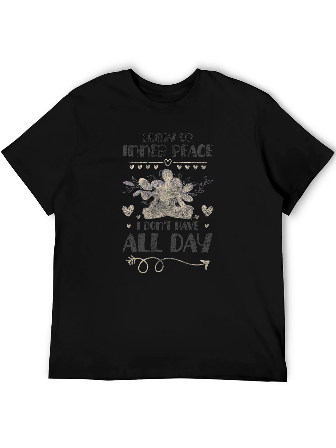 Hurry Up Inner Peace Graphic T-Shirt