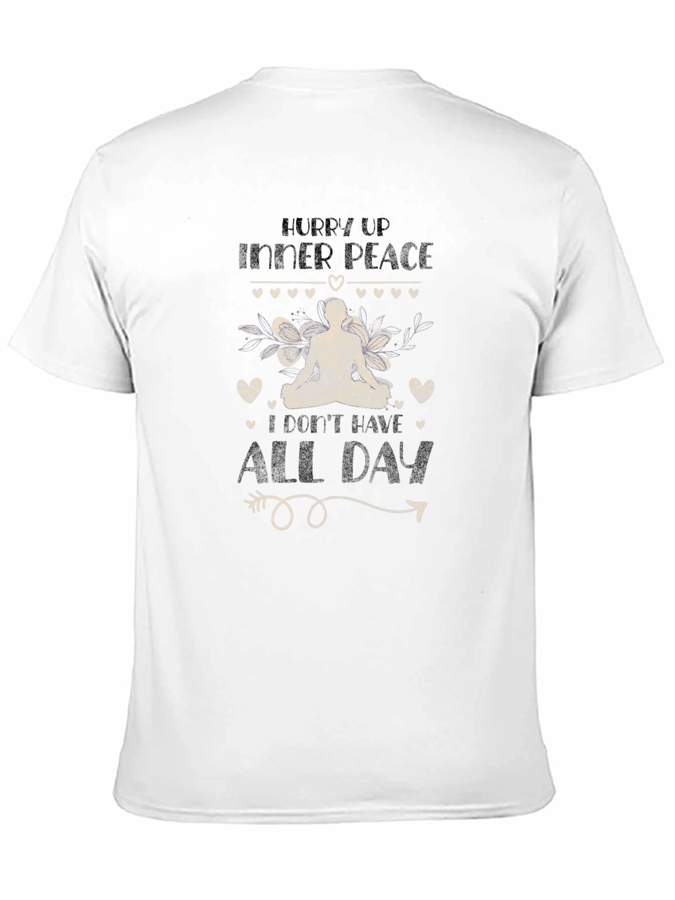 Hurry Up Inner Peace Graphic T-Shirt