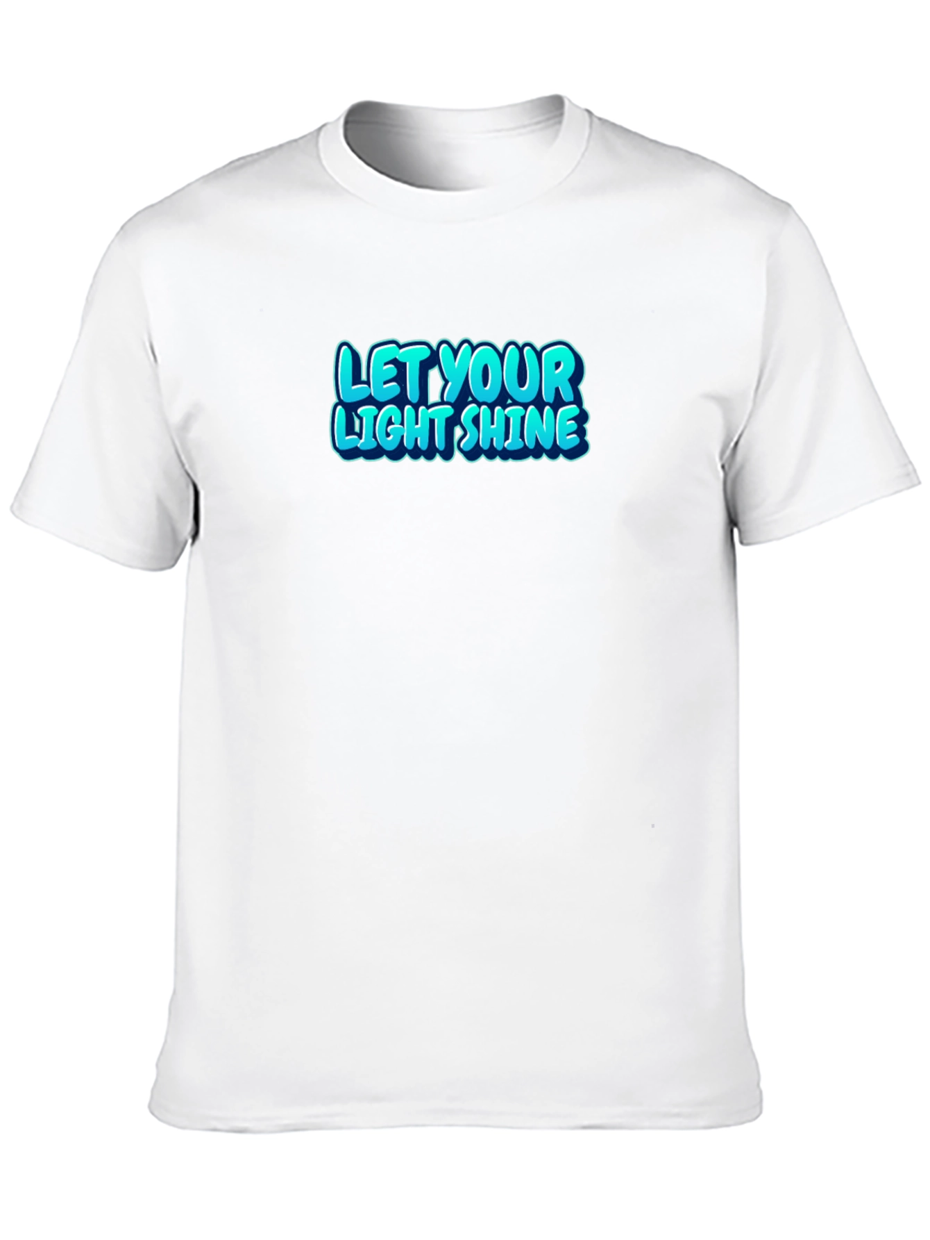 Let Your Light Shine Black T-Shirt