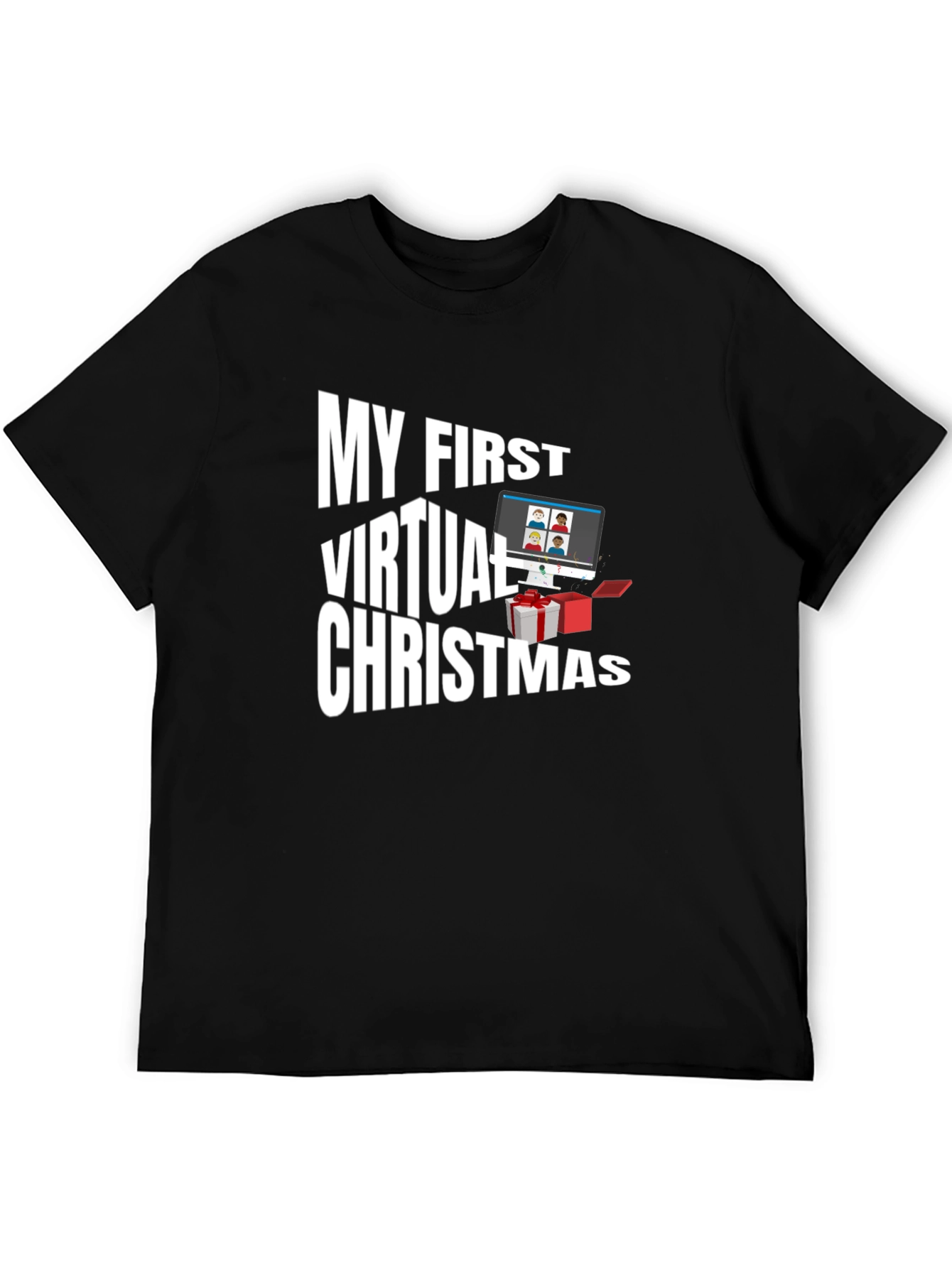 My First Virtual Christmas Graphic T-Shirt