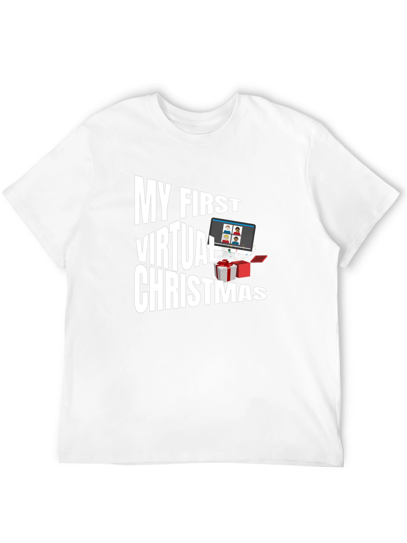 My First Virtual Christmas Graphic T-Shirt