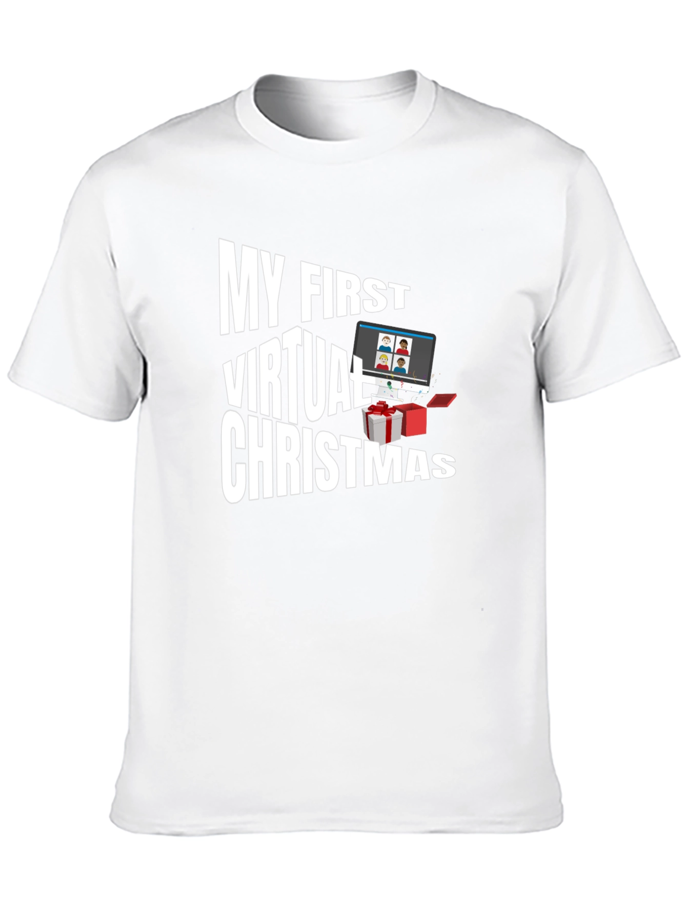 My First Virtual Christmas Graphic T-Shirt