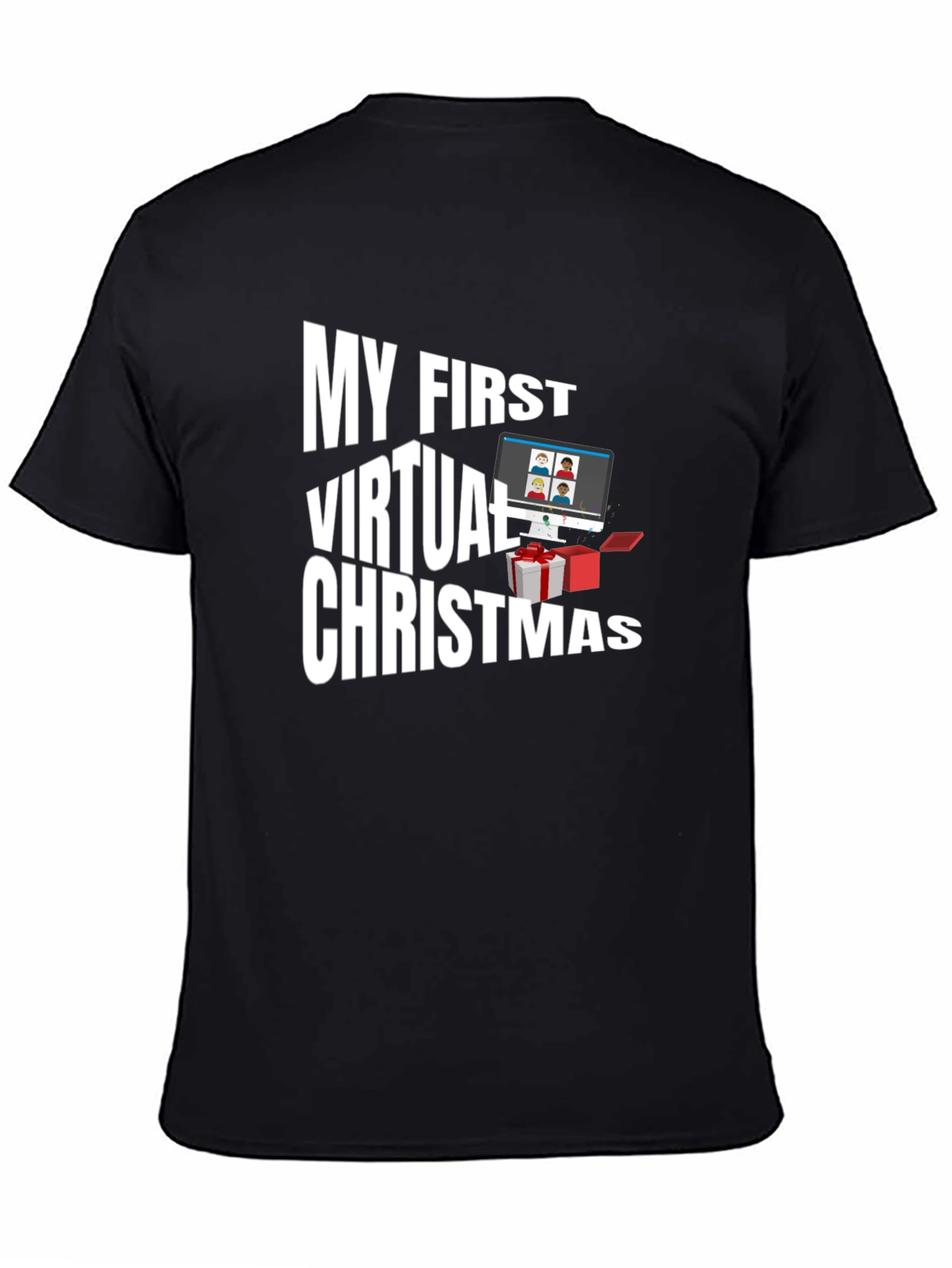 My First Virtual Christmas Graphic T-Shirt