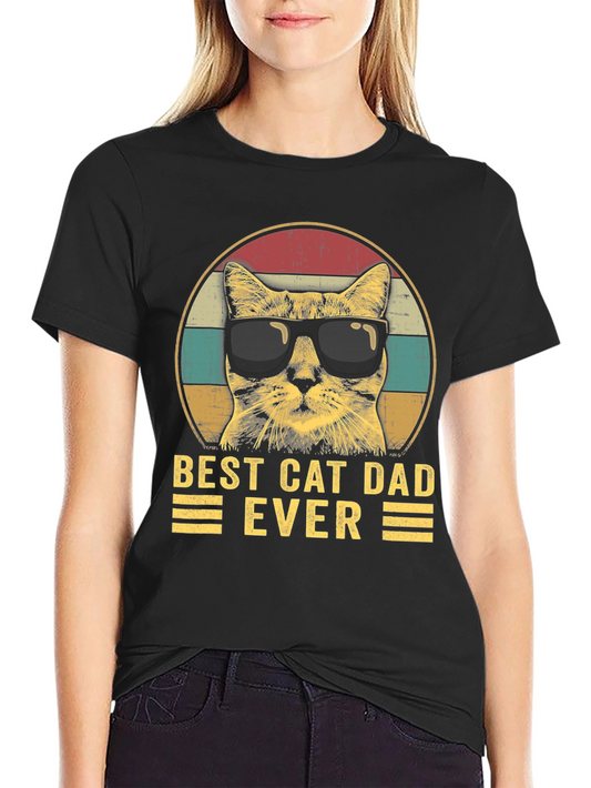 Best Cat Dad Ever T-Shirt