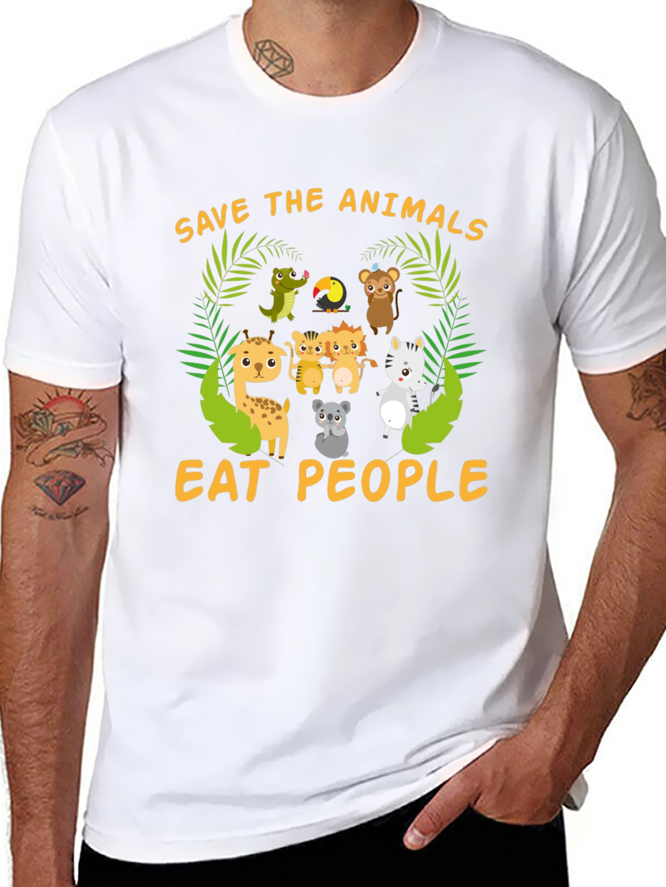 Save the Animals Eat People T-Shirt