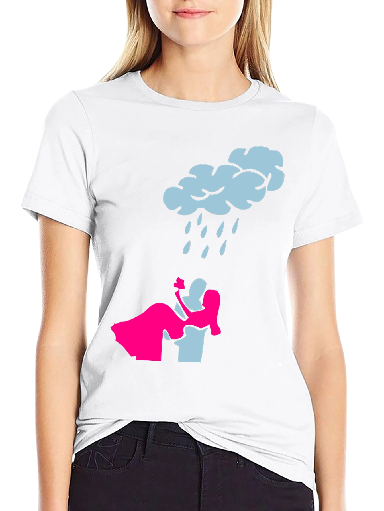Rainy Romance Graphic Tee