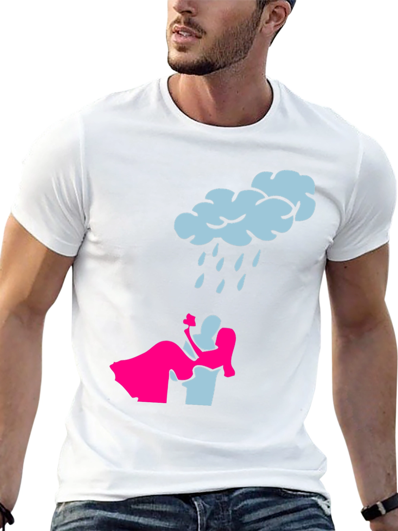 Rainy Romance Graphic Tee