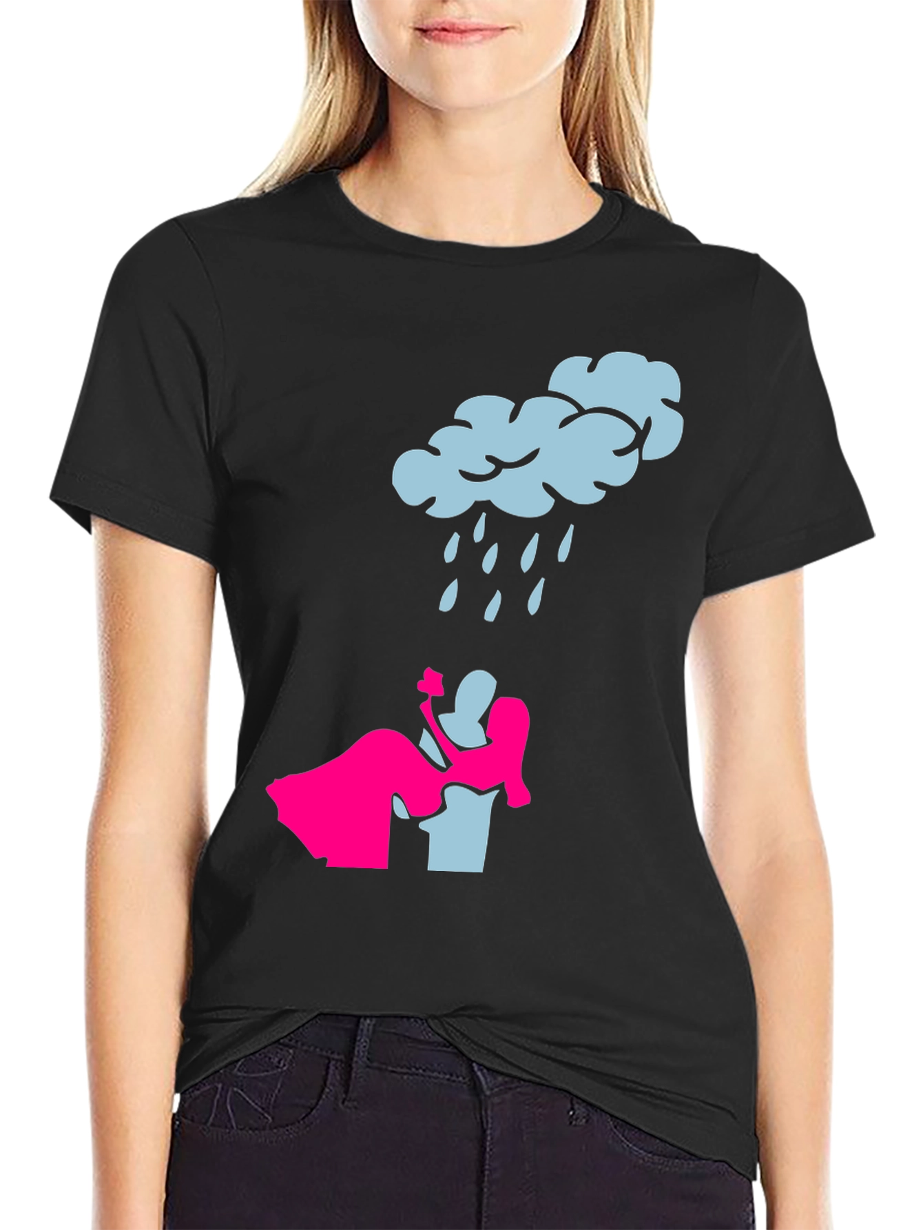 Rainy Romance Graphic Tee