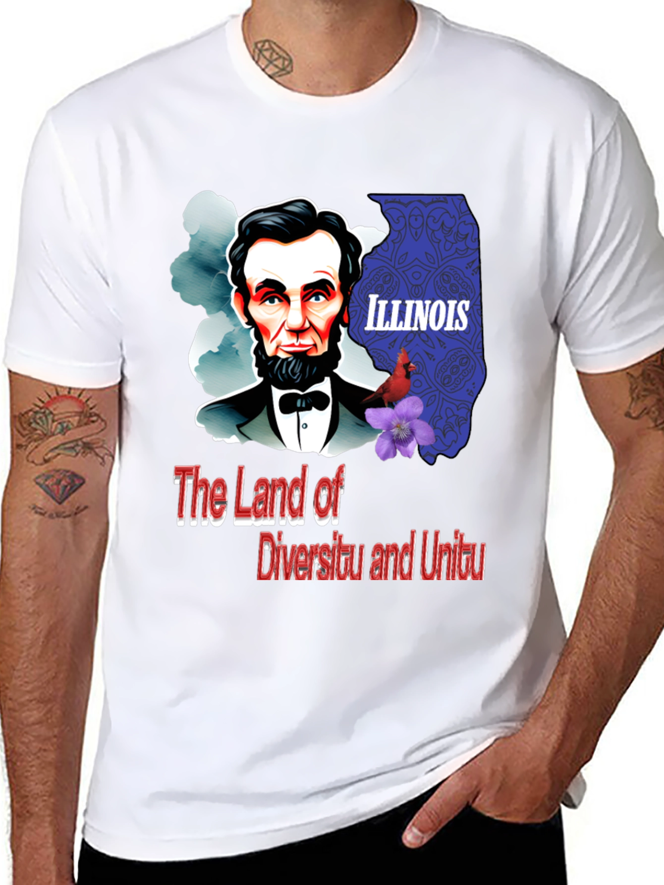 Illinois Land of Diversity T-Shirt