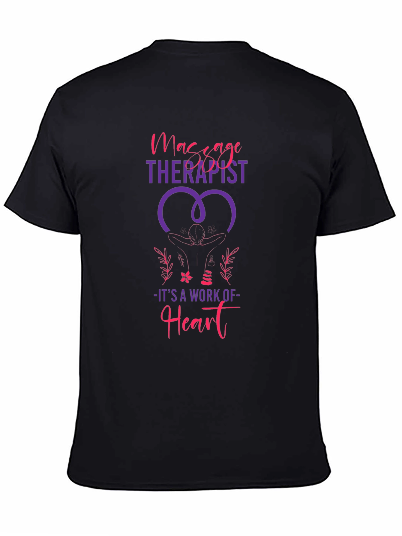 Massage Therapist Heart Work T-Shirt