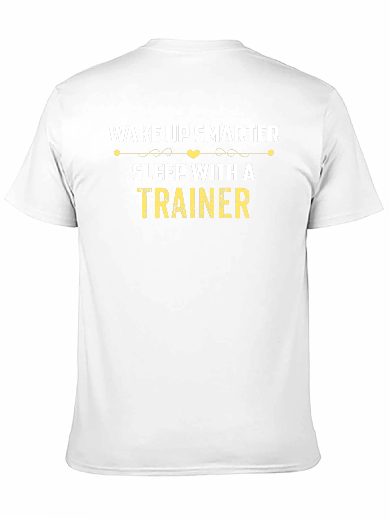 Wake Up Smarter Trainer Black T-Shirt