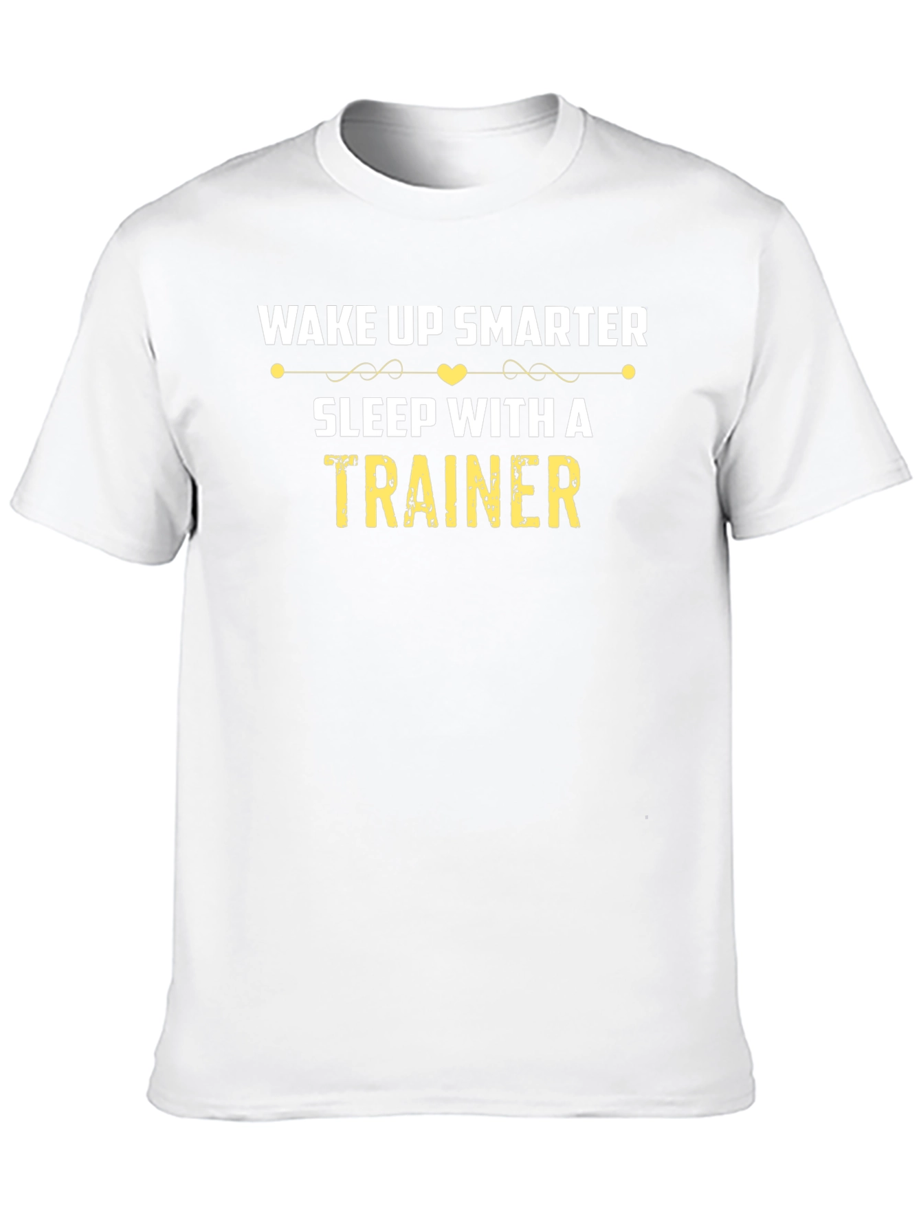 Wake Up Smarter Trainer Black T-Shirt